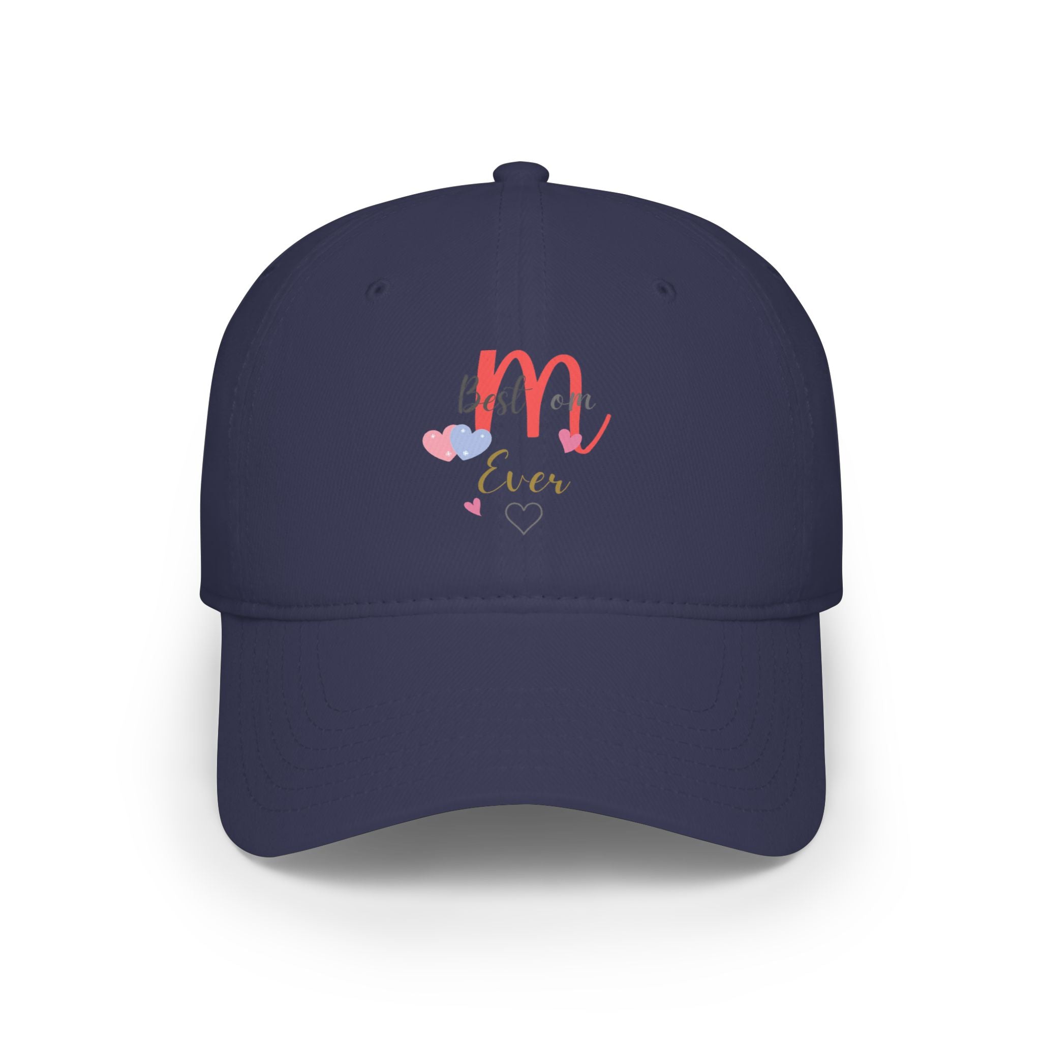 Embroidered 'M Ever' Heart Baseball Cap