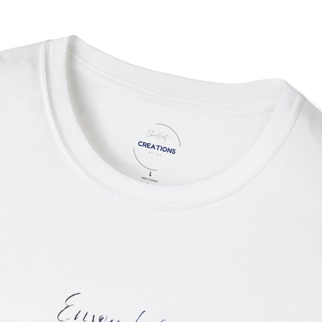 Martini Floral Tee — "Every Time" Cocktail Glass Graphic T-Shirt