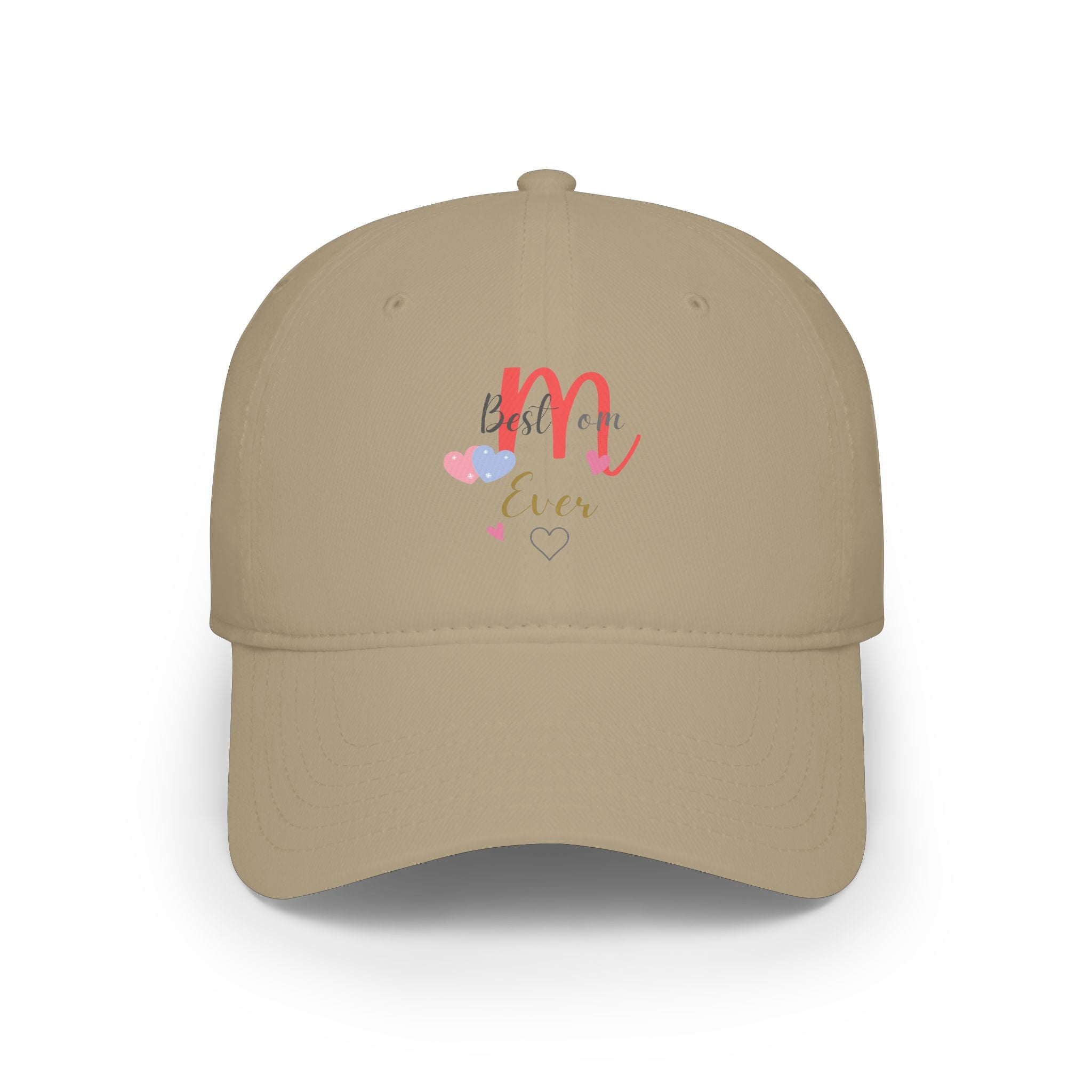 Embroidered 'M Ever' Heart Baseball Cap