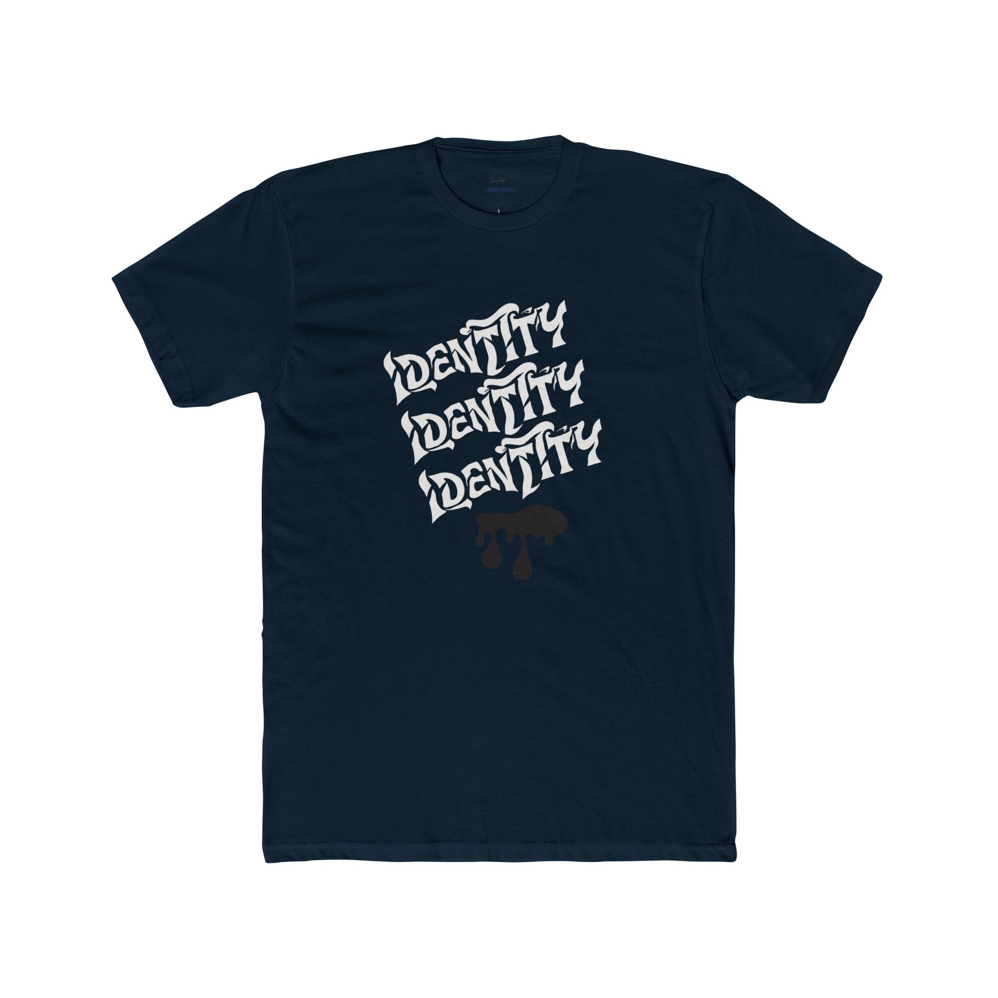 Identity Repeat Graphic Tee — Bold Streetwear T-Shirt