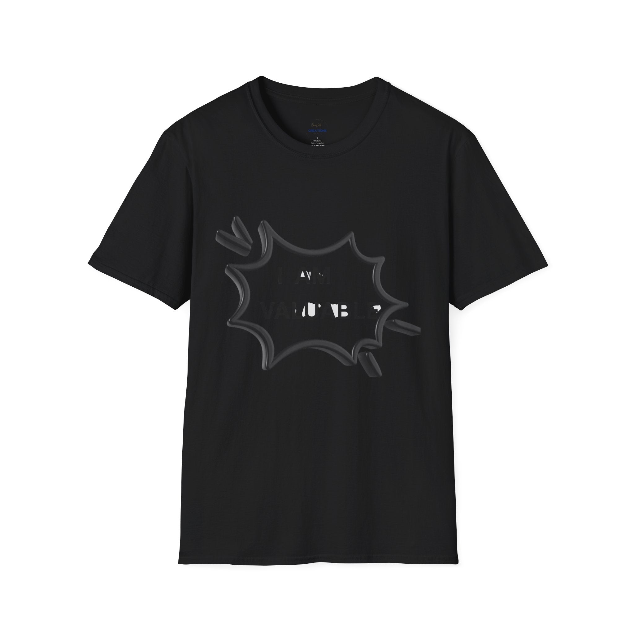 I Am Valuable T‑Shirt — Positive Self‑Worth Graphic Tee