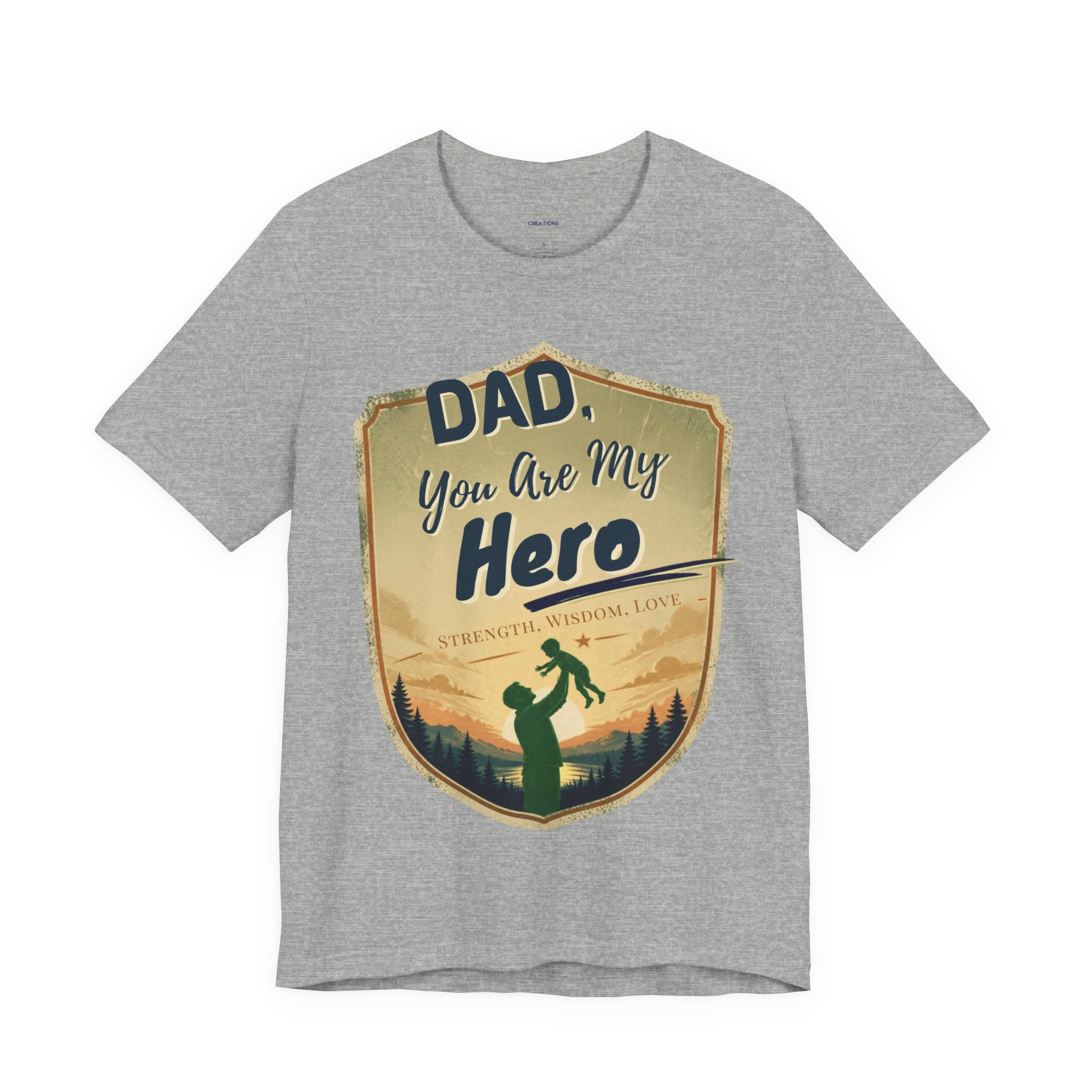 Vintage Shield 'You Are My Hero' Tee