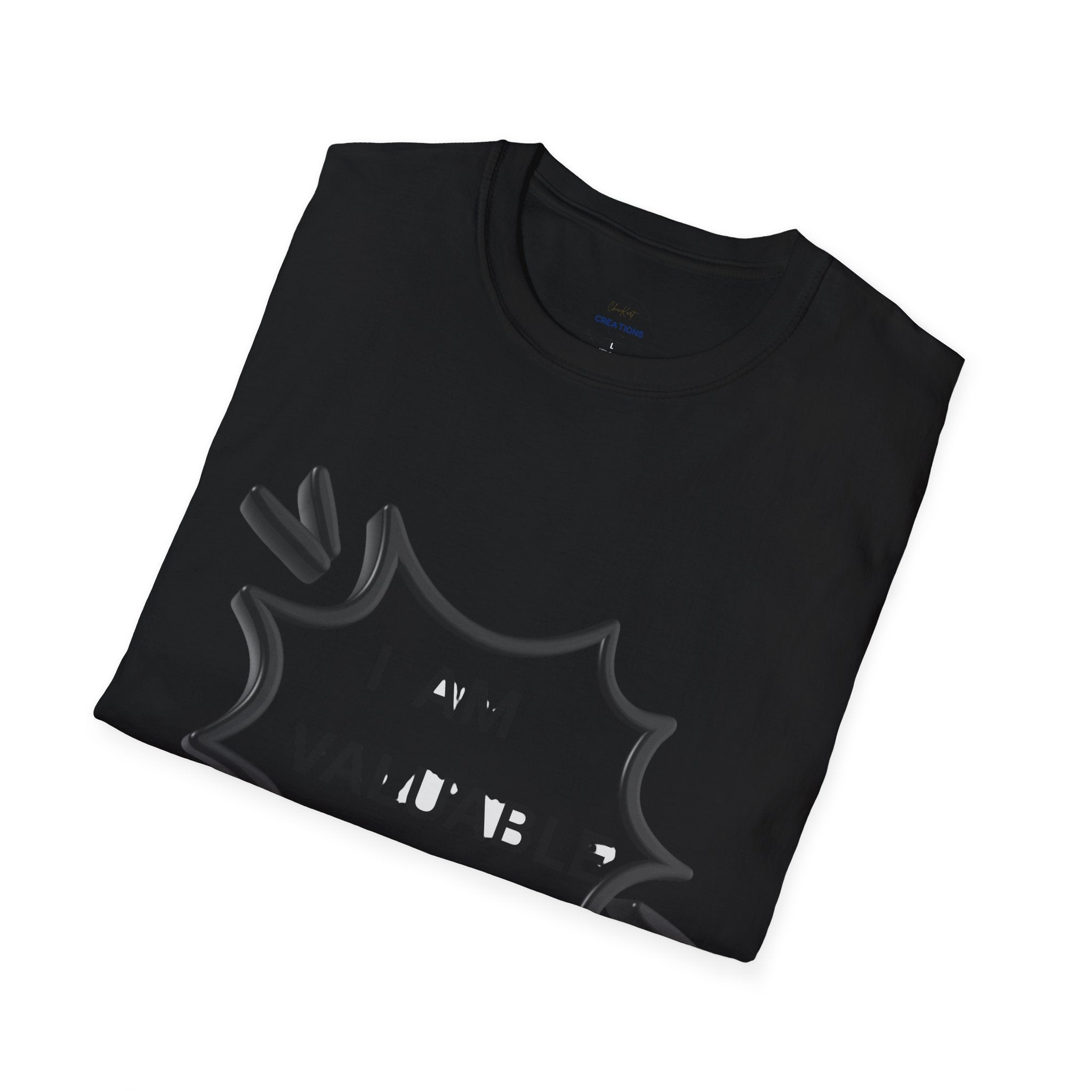 I Am Valuable T‑Shirt — Positive Self‑Worth Graphic Tee