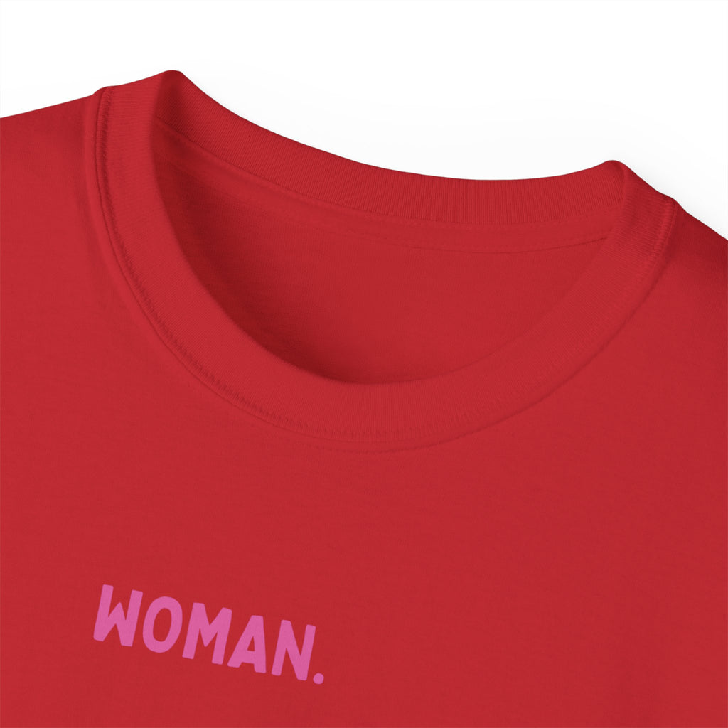 Woman. Wife. Boss. Mama. Graphic Tee — Feminine Mom Empowerment T-Shirt