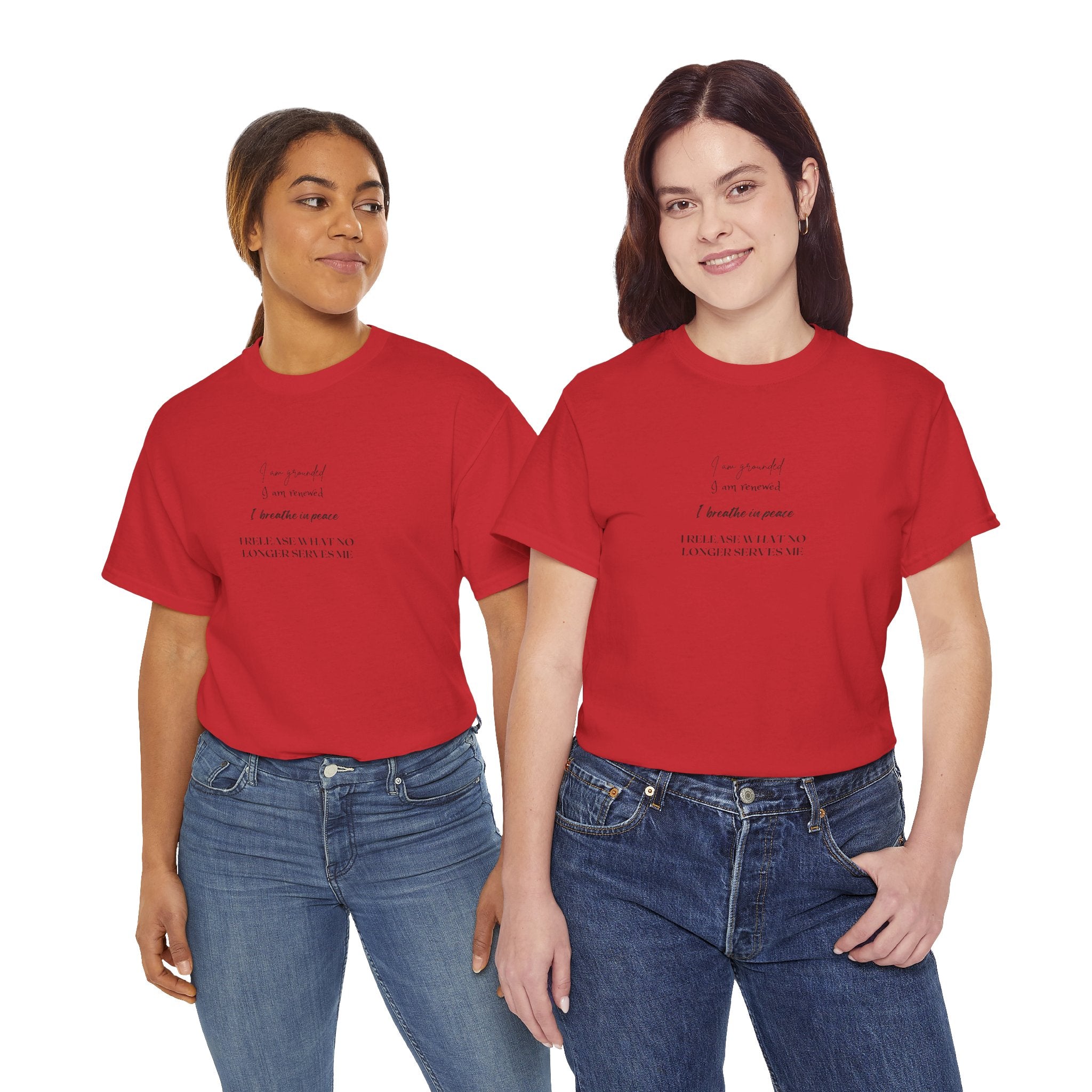 T-Shirt with Minimalist Poem