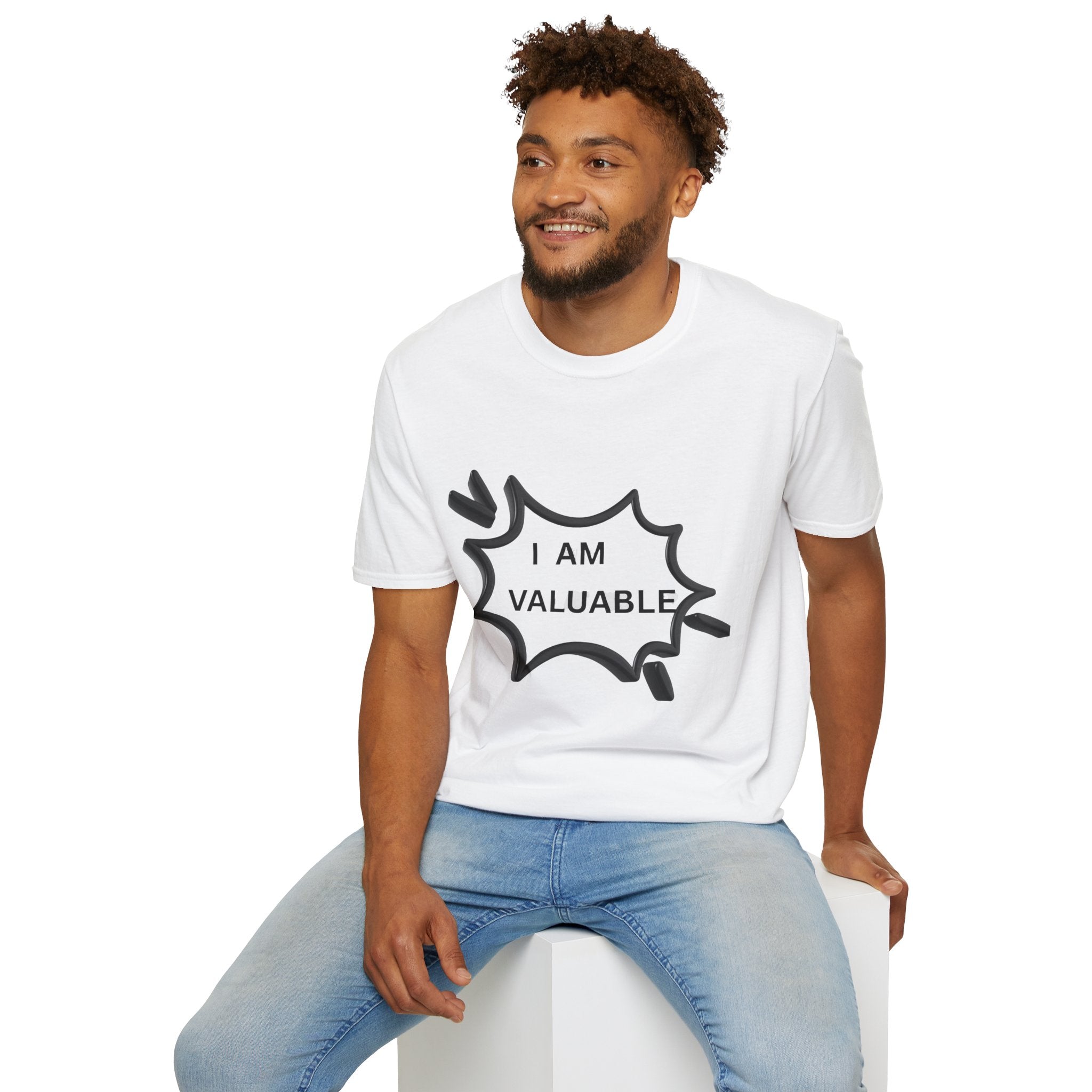 I Am Valuable T‑Shirt — Positive Self‑Worth Graphic Tee