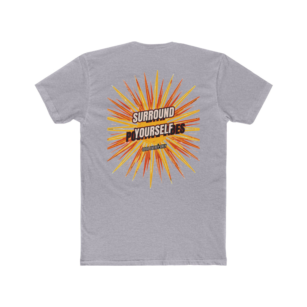 Retro Burst Graphic Cotton T-Shirt