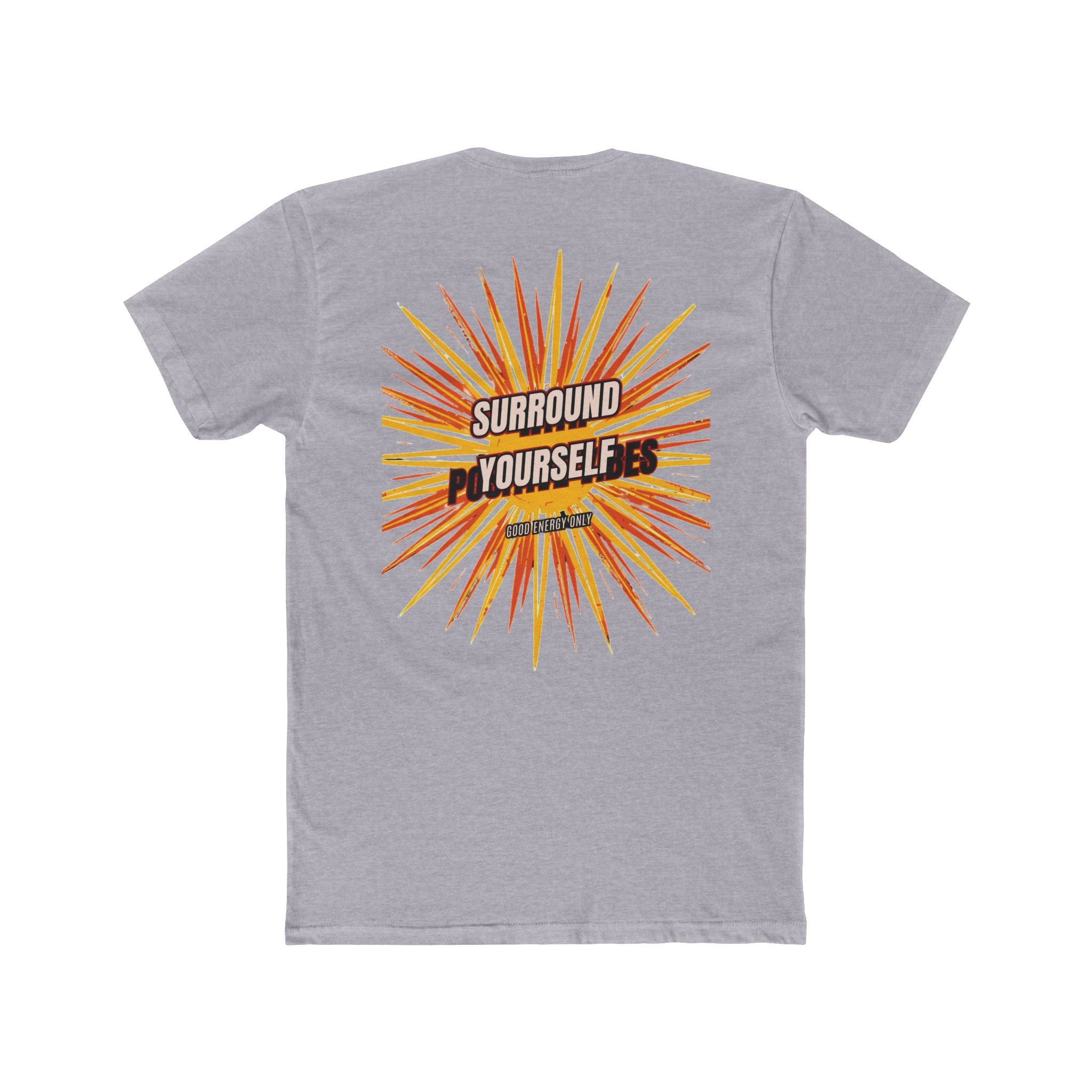 Retro Burst Graphic Cotton T-Shirt