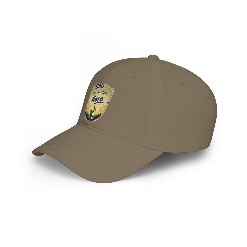Dad You Are My Hero Baseball Cap — Father’s Day Low Profile Hat