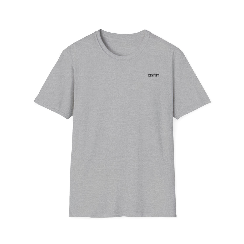 Minimal 'IDENTITY' Embroidered T-Shirt