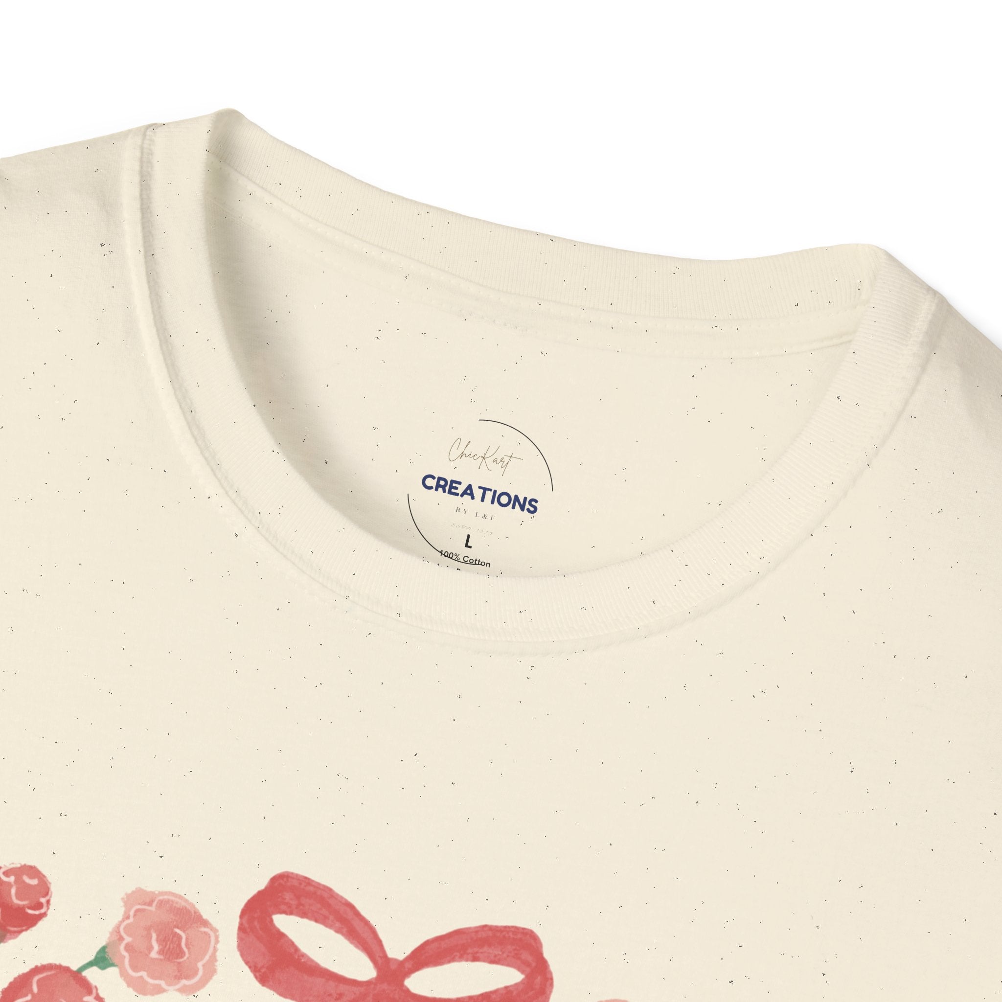 Mother’s Day Floral Tee — “Happy Mother’s Day” Mother and Child