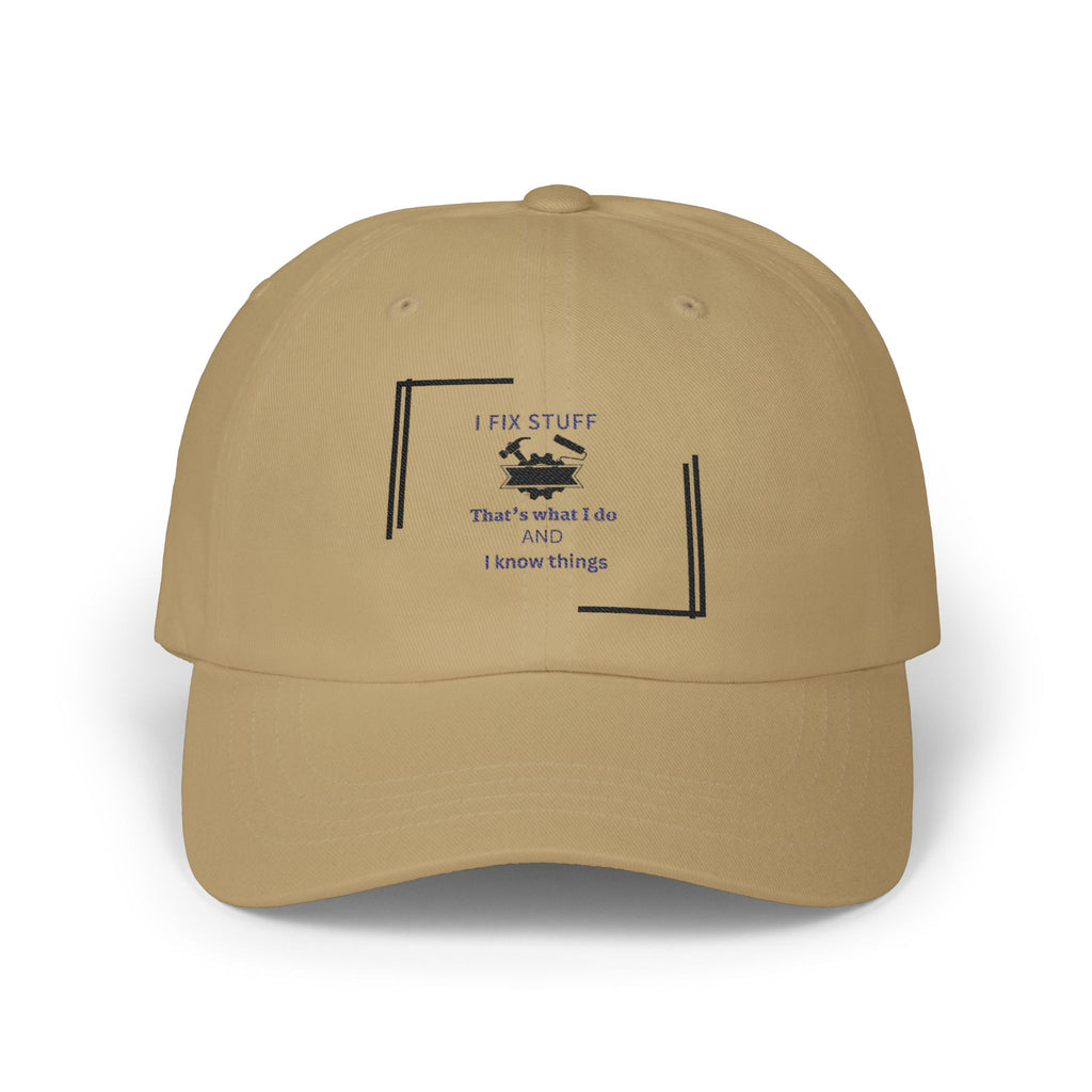 Dad Cap - "I Fix Stuff" Repair Lover Hat