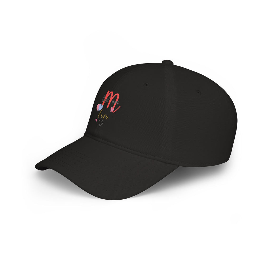 Embroidered 'M Ever' Heart Baseball Cap