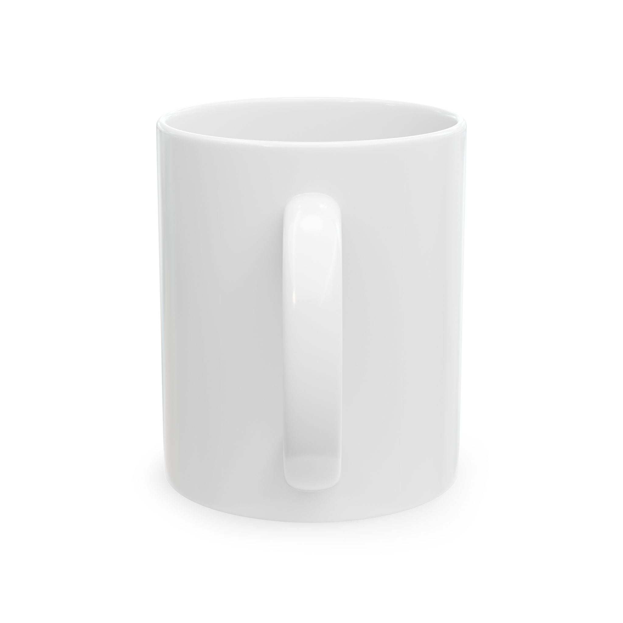 Queen For A Day Ceramic Mug — Floral Heart Crown Coffee Cup (11oz/15oz)