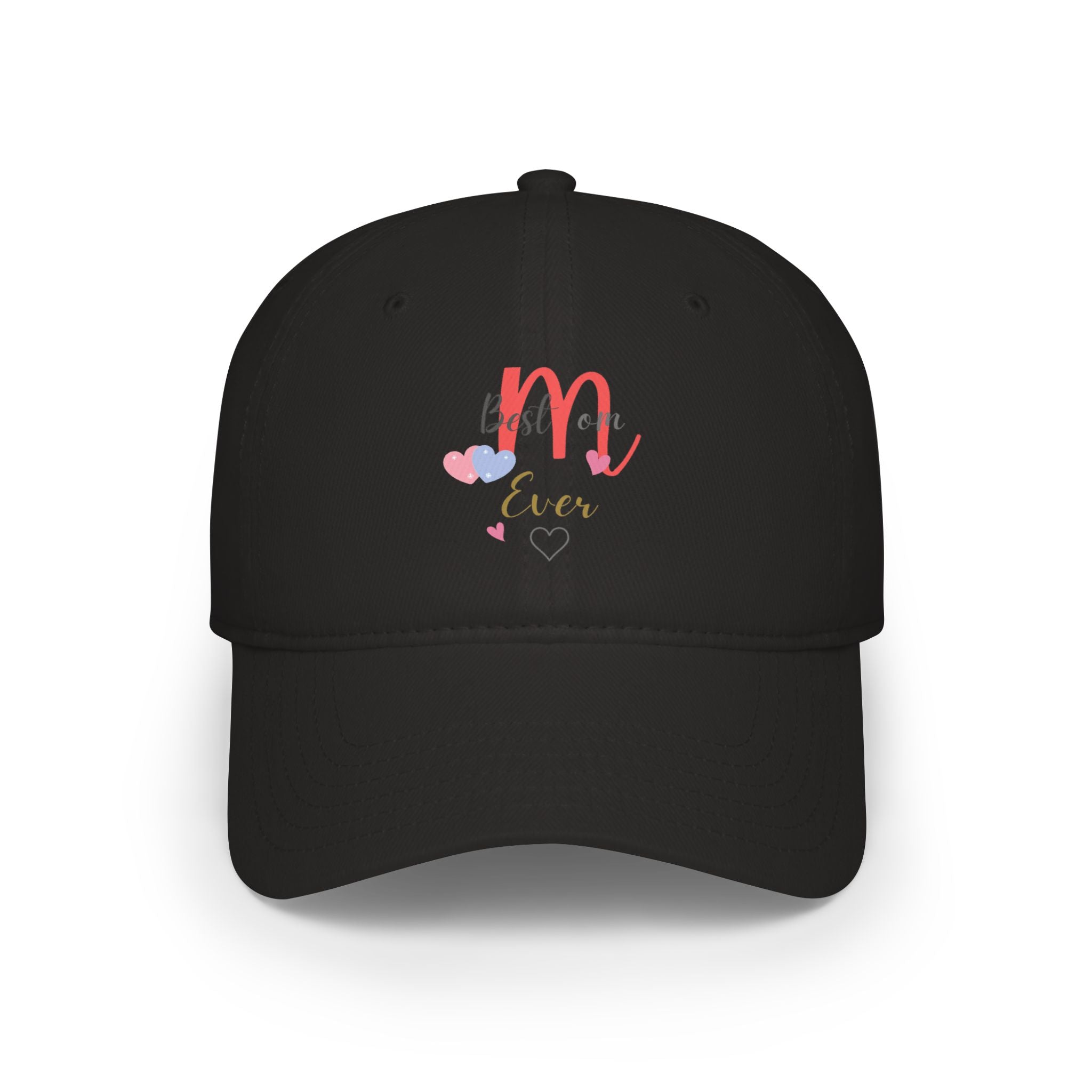 Embroidered 'M Ever' Heart Baseball Cap