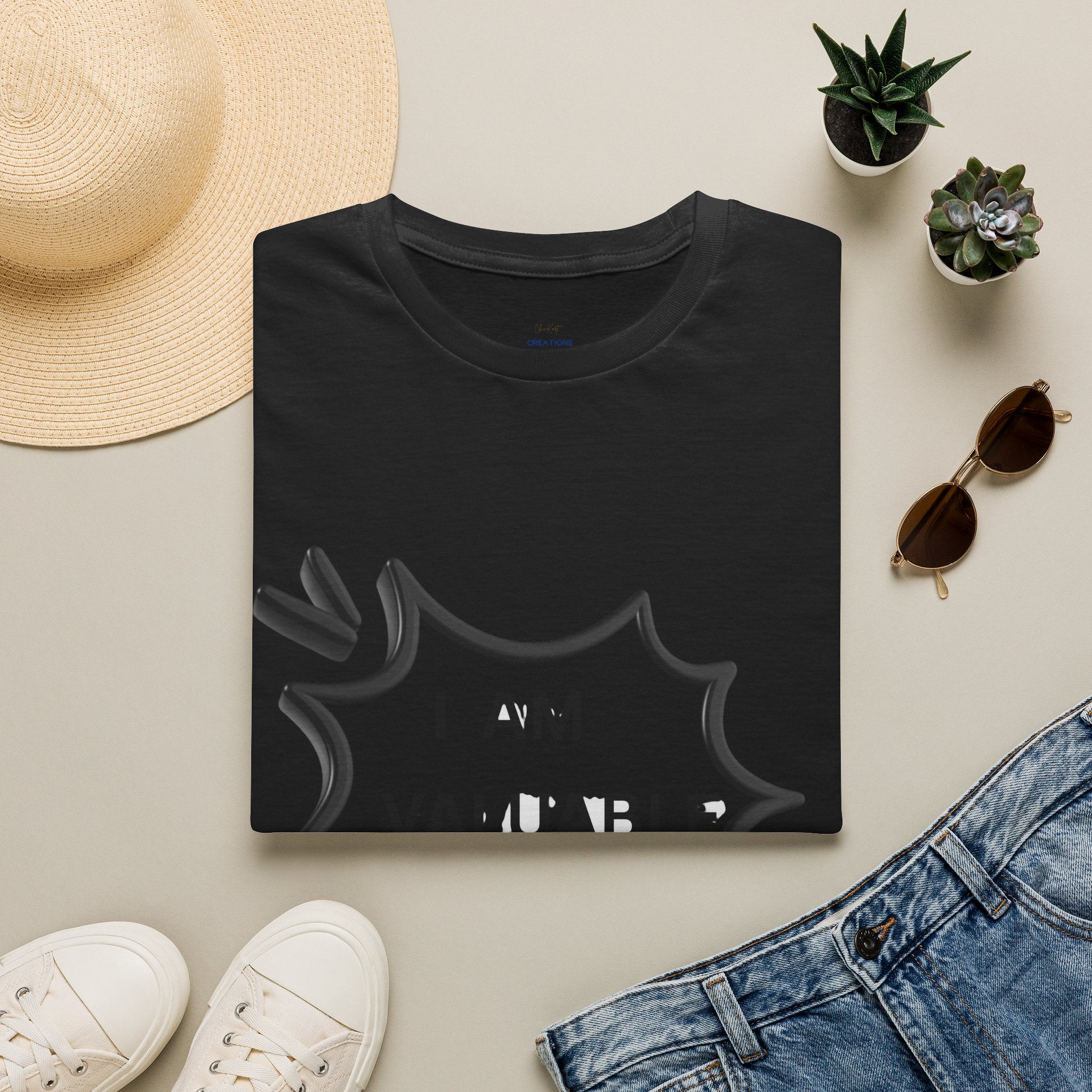 I Am Valuable T‑Shirt — Positive Self‑Worth Graphic Tee