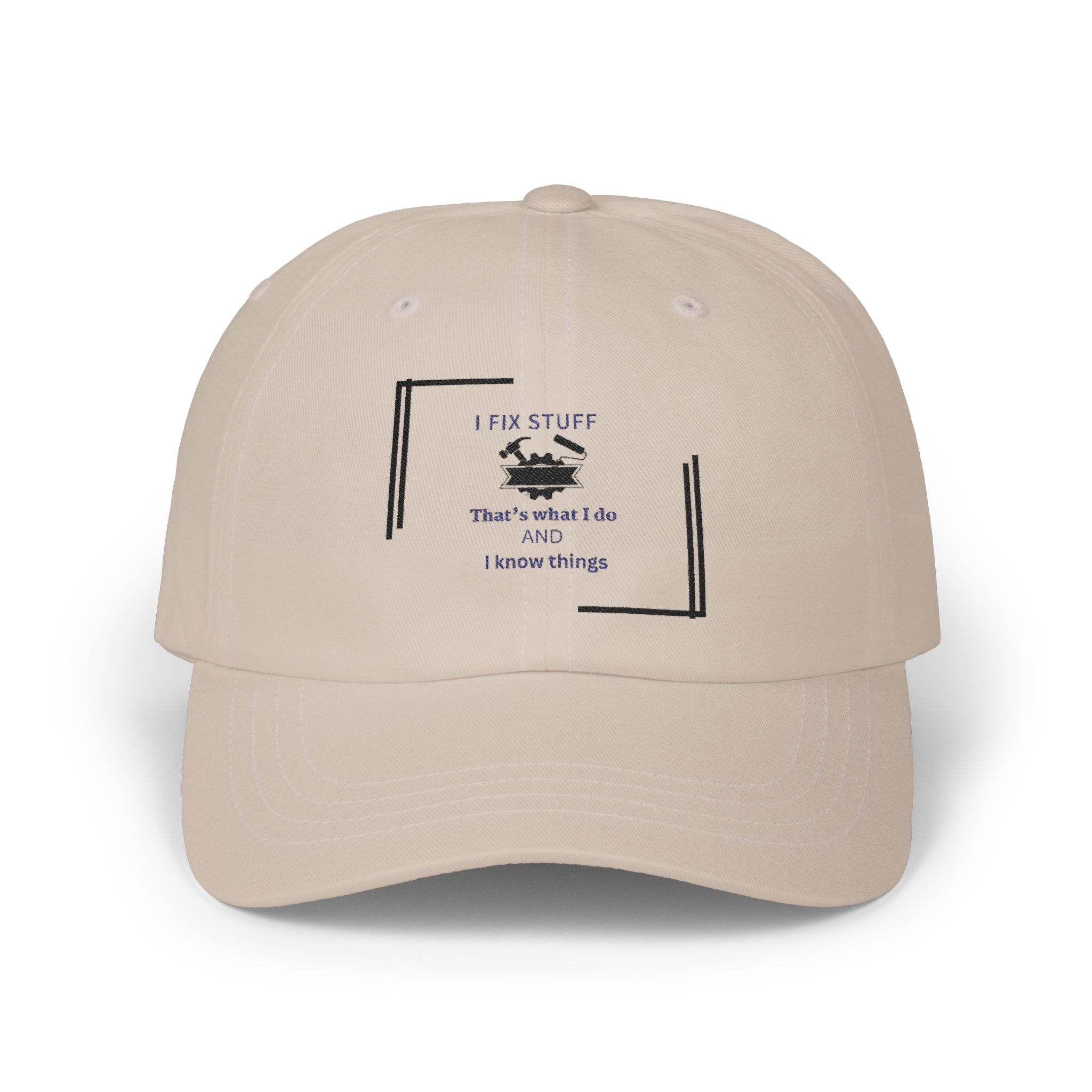 Dad Cap - "I Fix Stuff" Repair Lover Hat