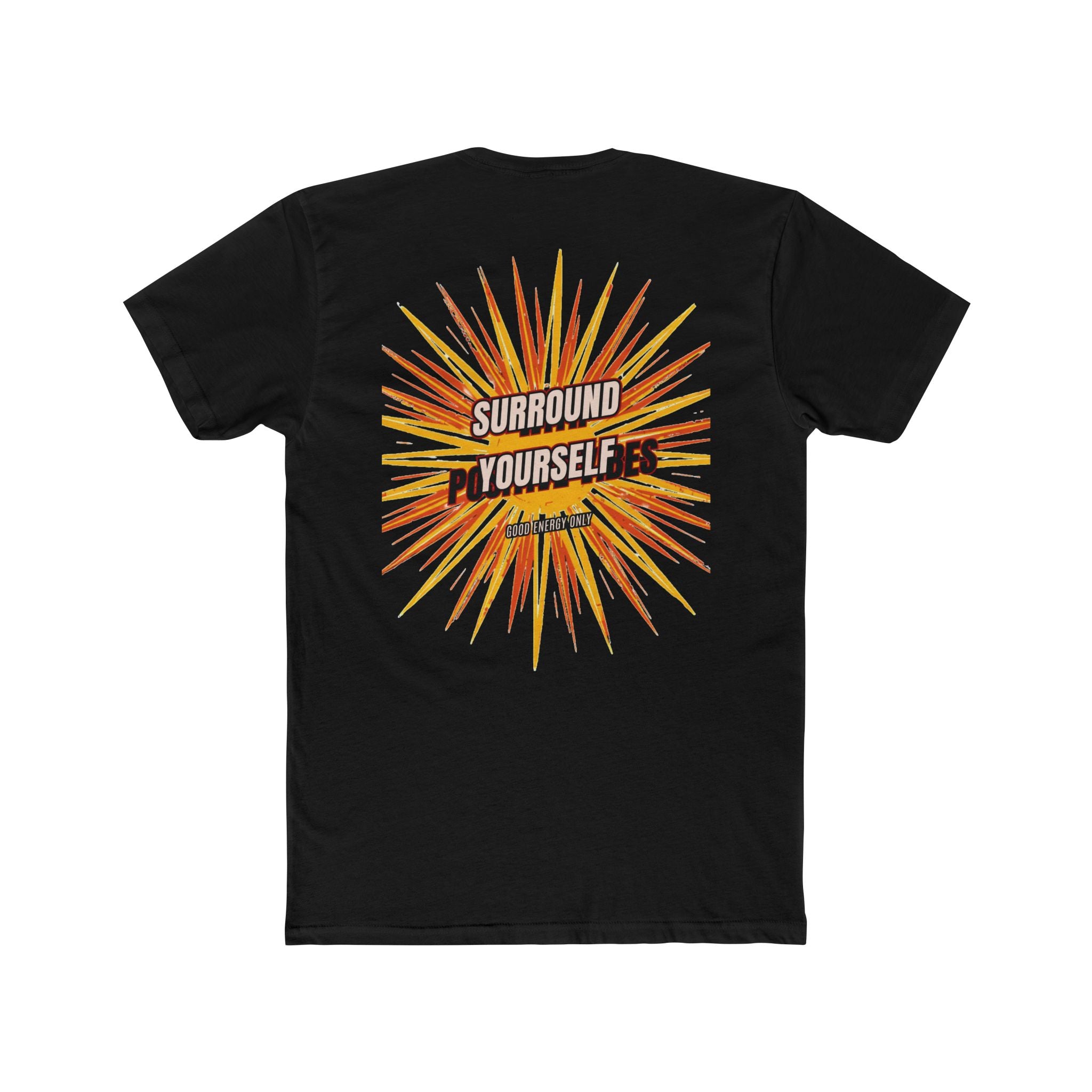 Retro Burst Graphic Cotton T-Shirt