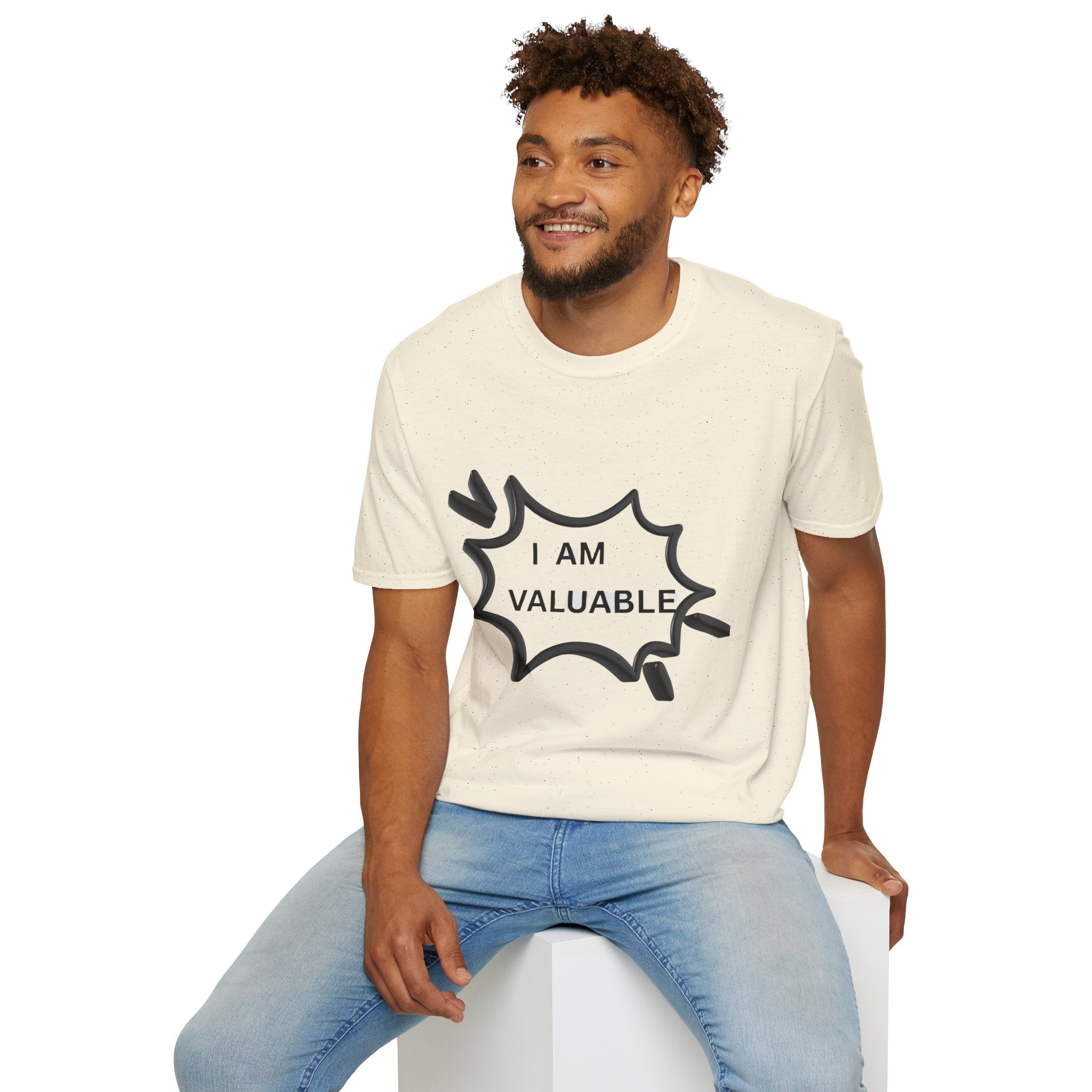 I Am Valuable T‑Shirt — Positive Self‑Worth Graphic Tee