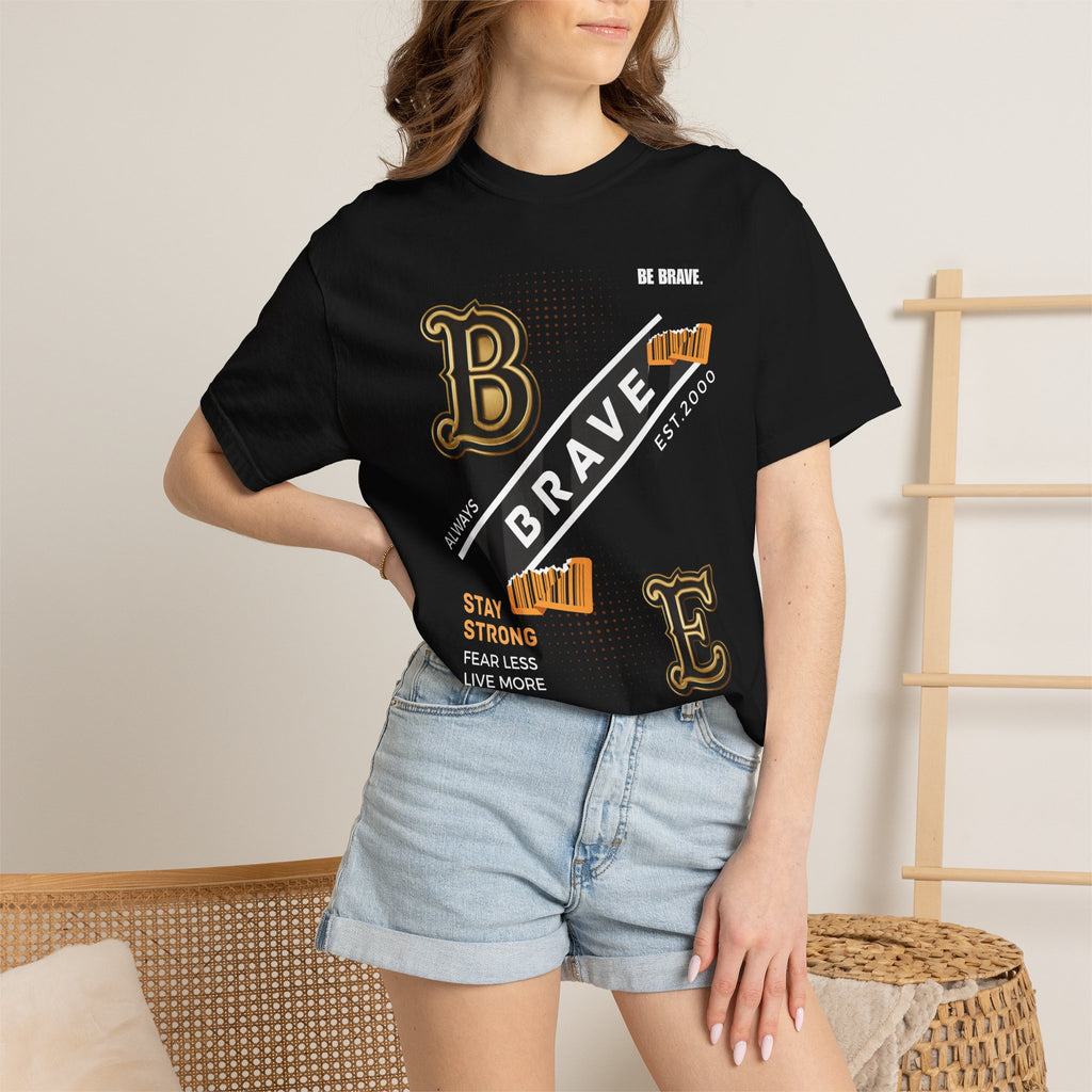 Brave Stay Strong Graphic T-Shirt