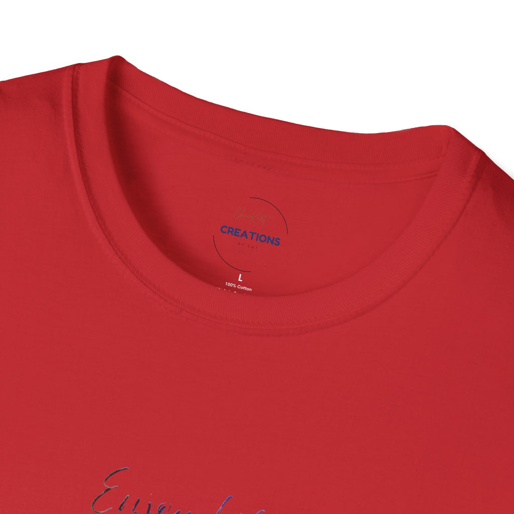 Martini Floral Tee — "Every Time" Cocktail Glass Graphic T-Shirt