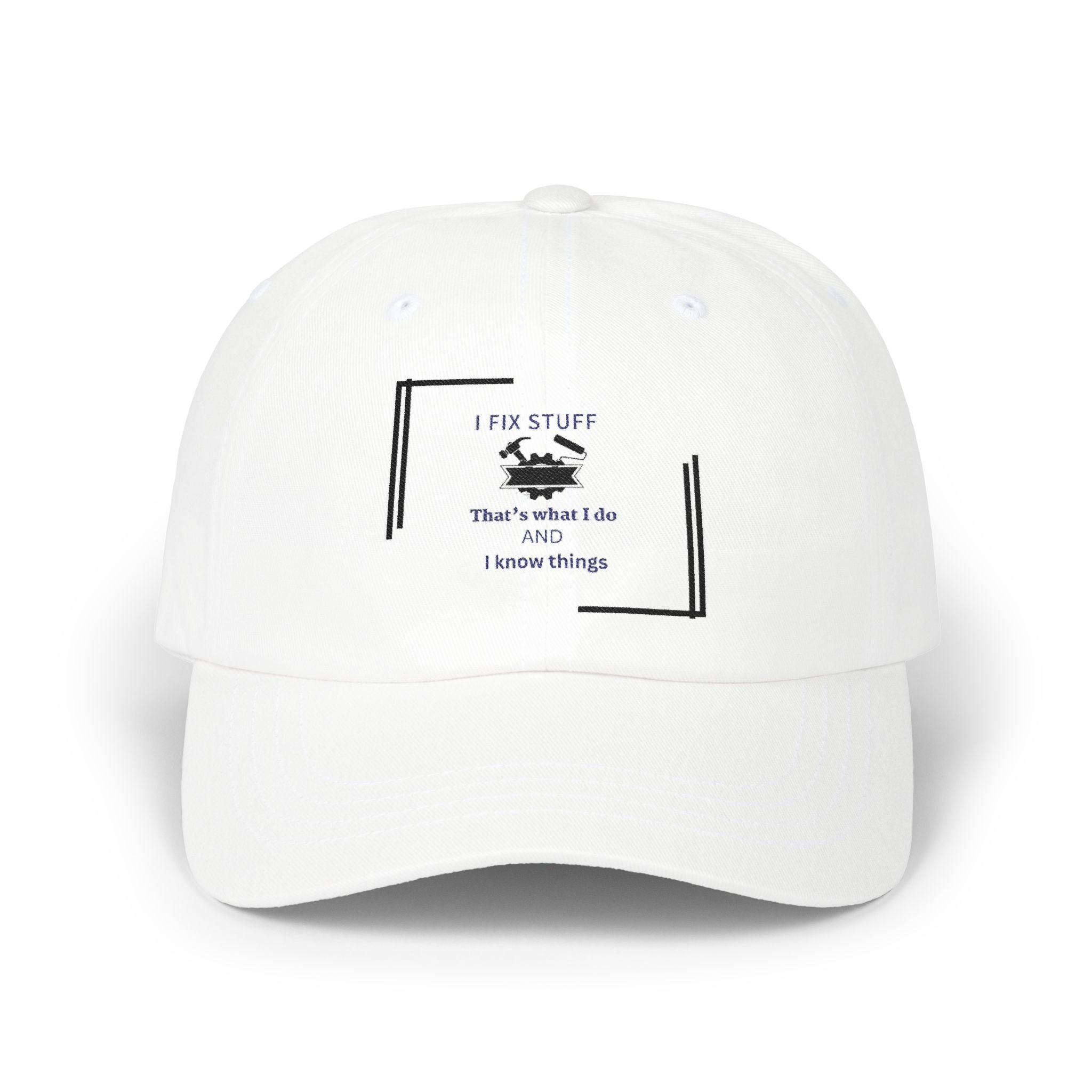 Dad Cap - "I Fix Stuff" Repair Lover Hat
