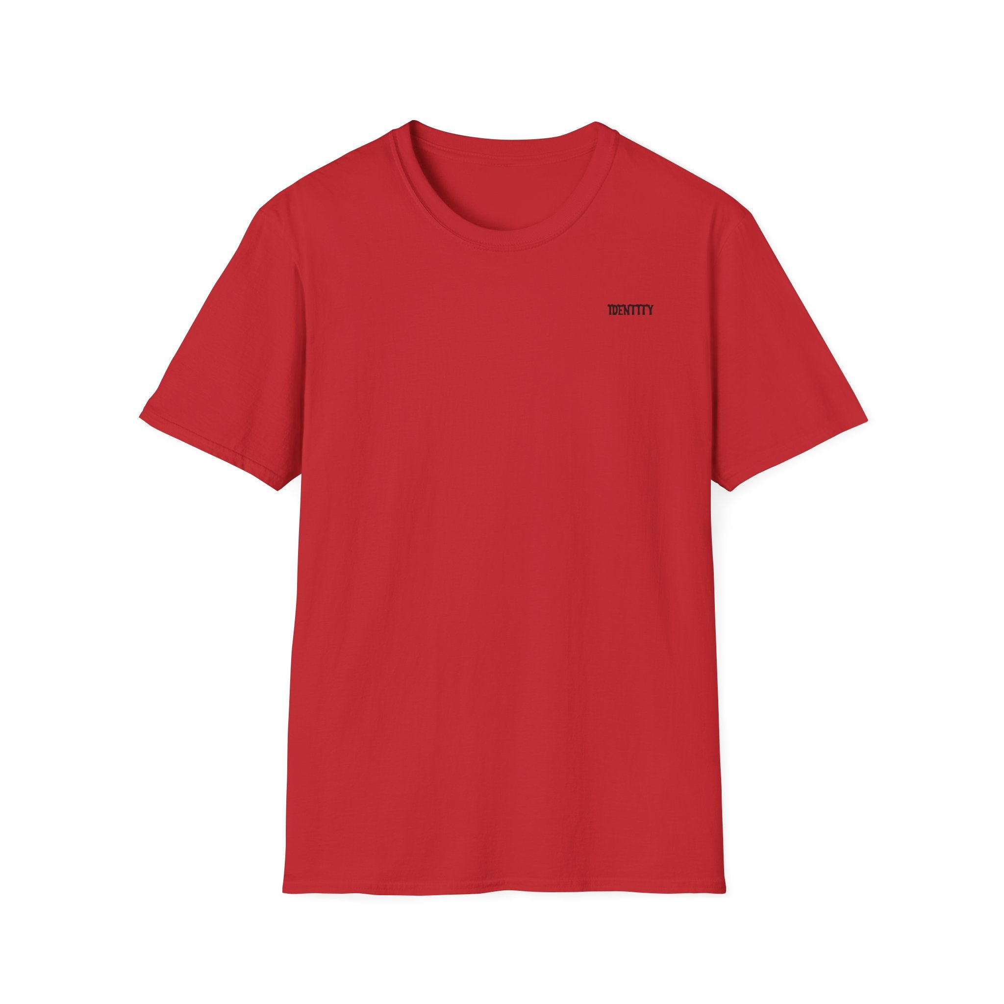 Minimal 'IDENTITY' Embroidered T-Shirt