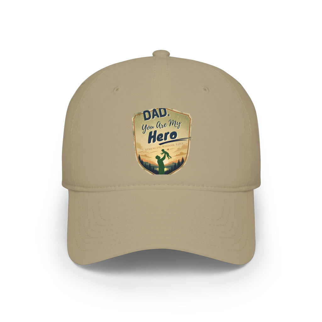 Dad You Are My Hero Baseball Cap — Father’s Day Low Profile Hat