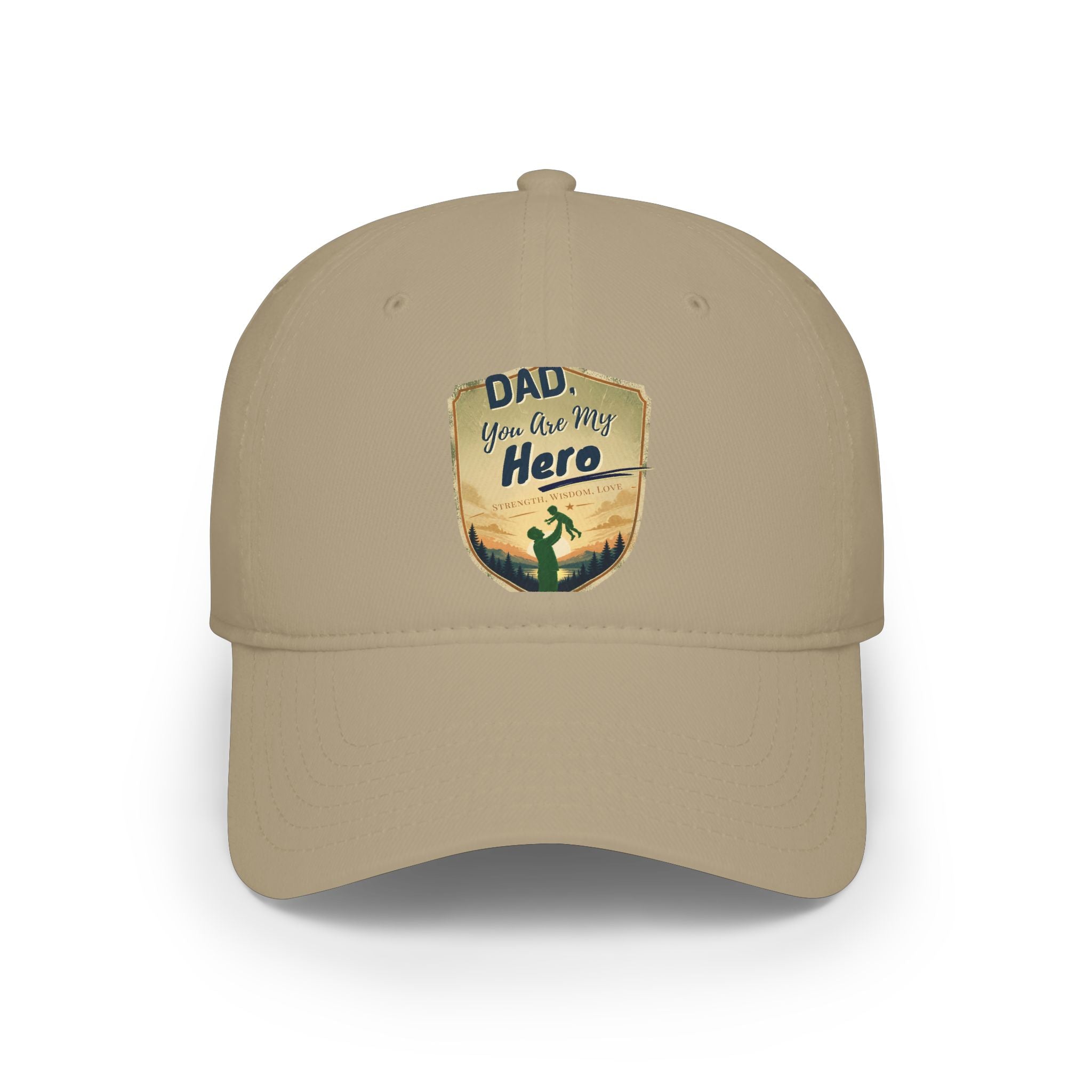 Dad You Are My Hero Baseball Cap — Father’s Day Low Profile Hat