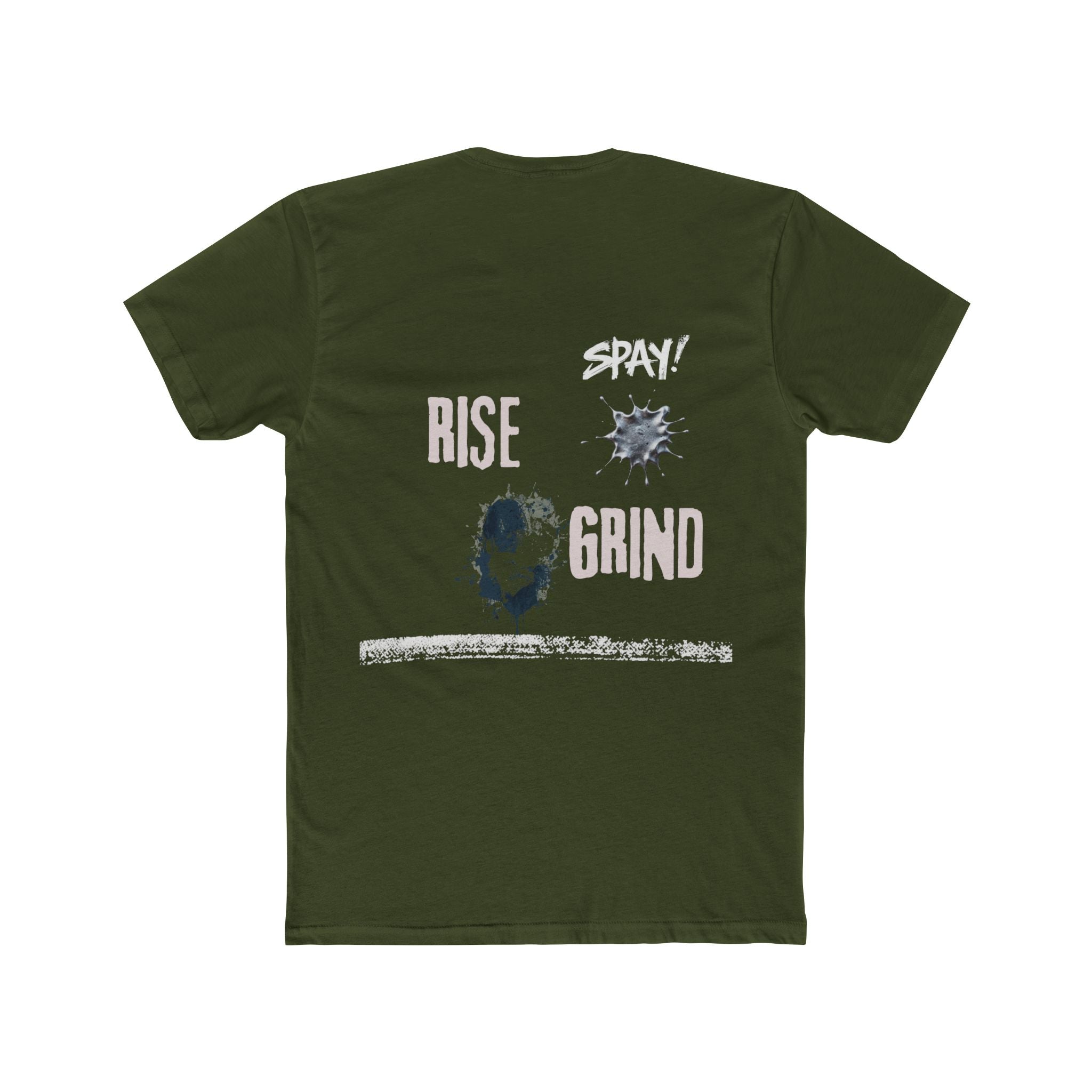 Rise & Grind Crew Tee — Graphic T‑Shirt