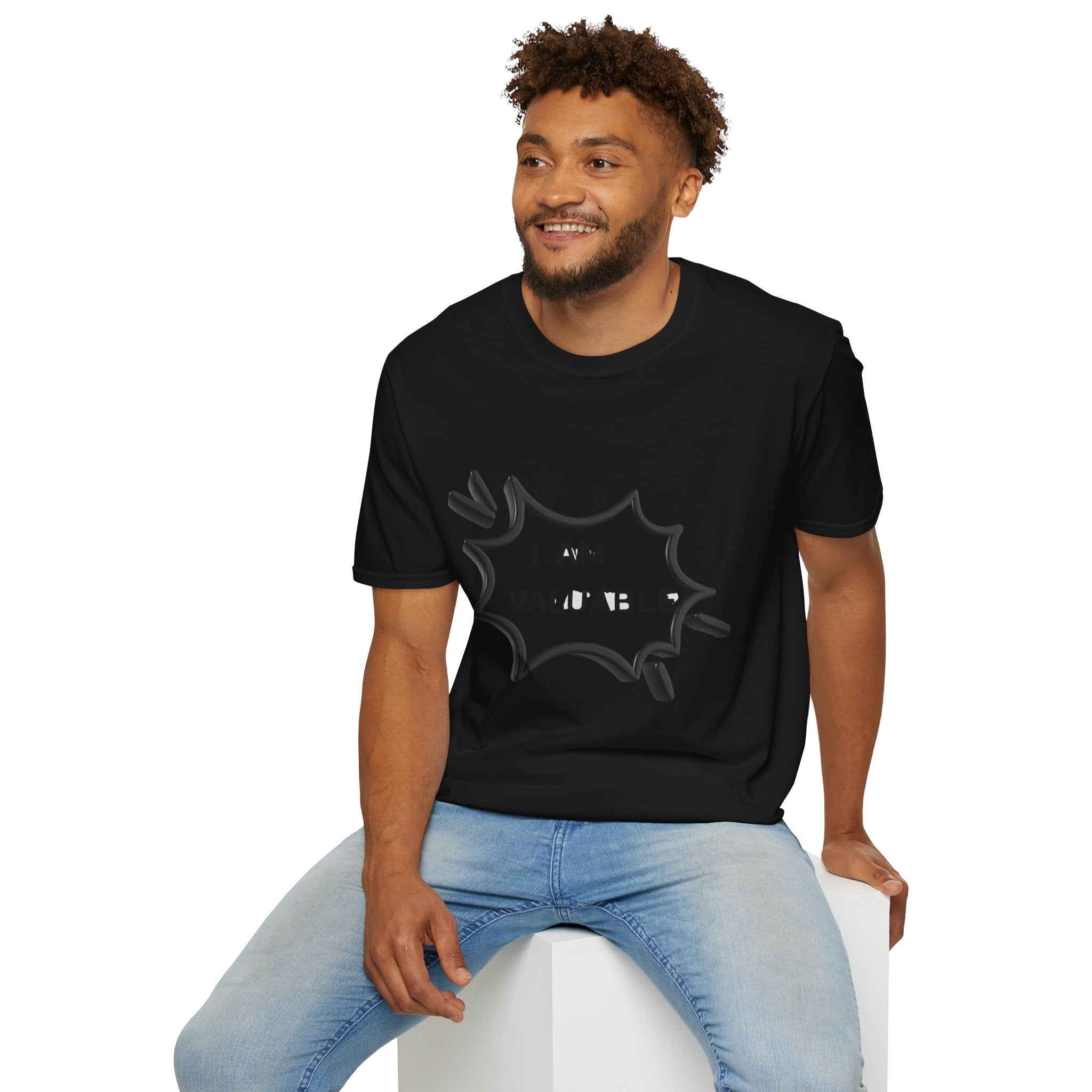I Am Valuable T‑Shirt — Positive Self‑Worth Graphic Tee