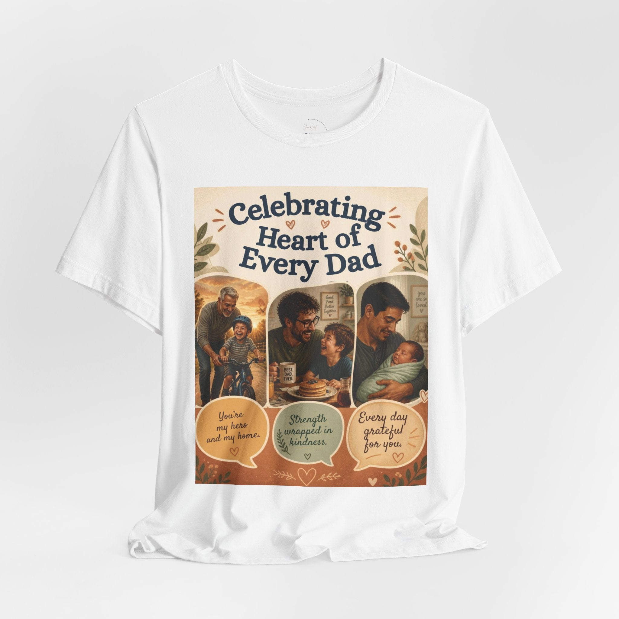 Father’s Day T‑Shirt—"Celebrating Heart of Every Dad"