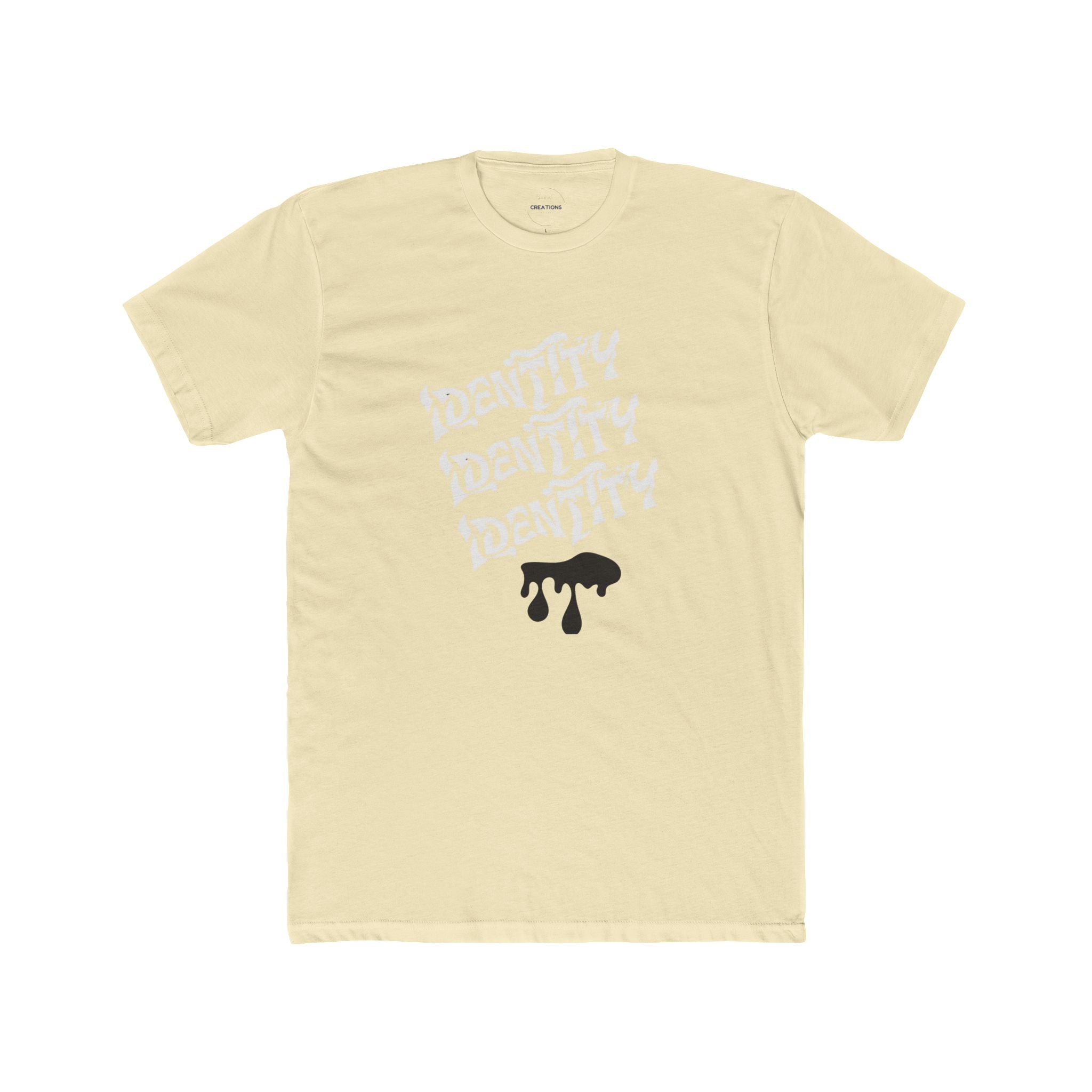Identity Repeat Graphic Tee — Bold Streetwear T-Shirt