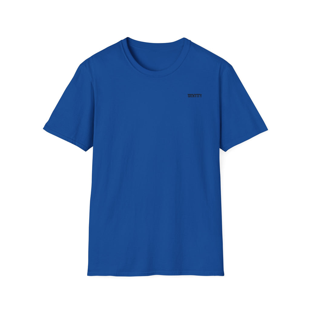Minimal 'IDENTITY' Embroidered T-Shirt