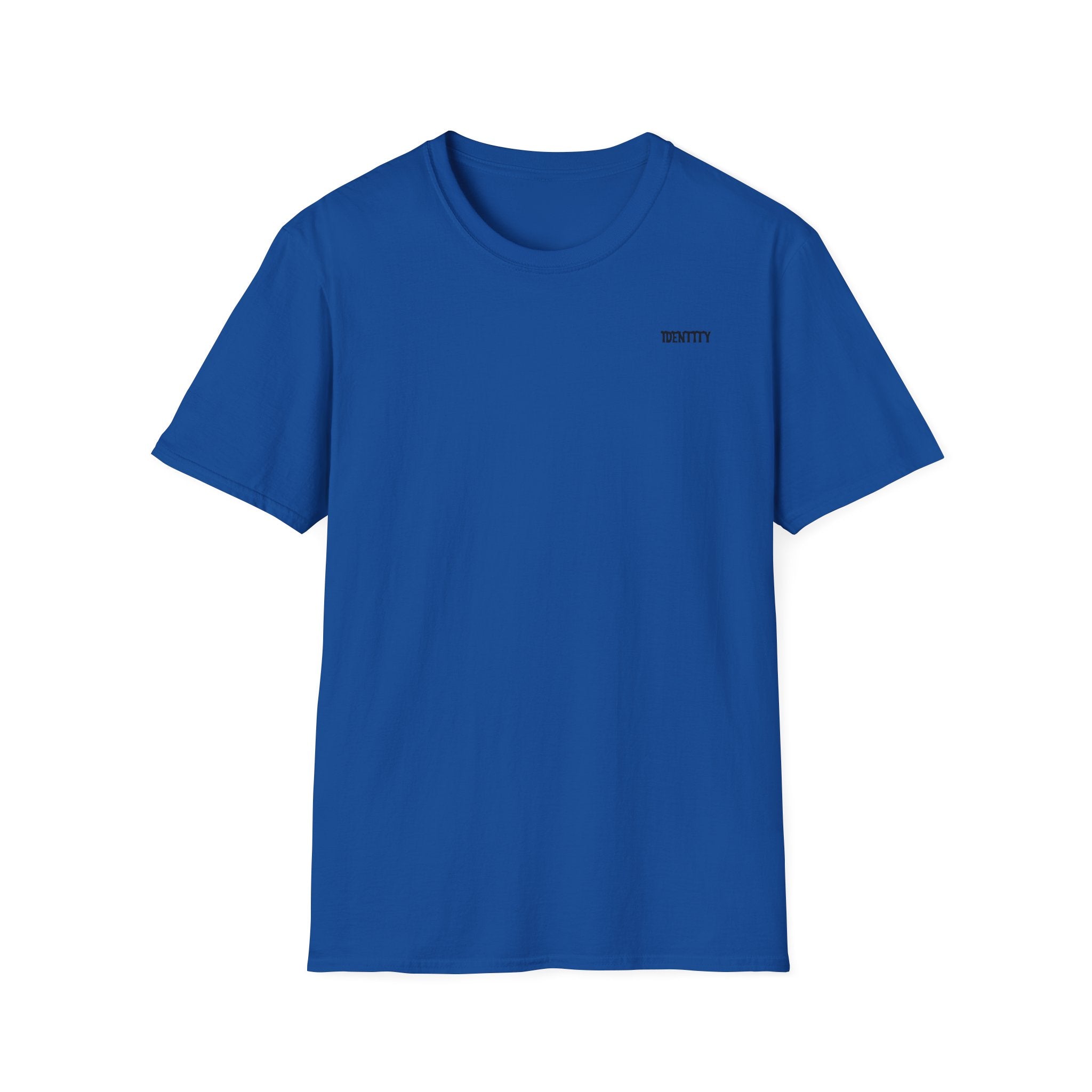 Minimal 'IDENTITY' Embroidered T-Shirt