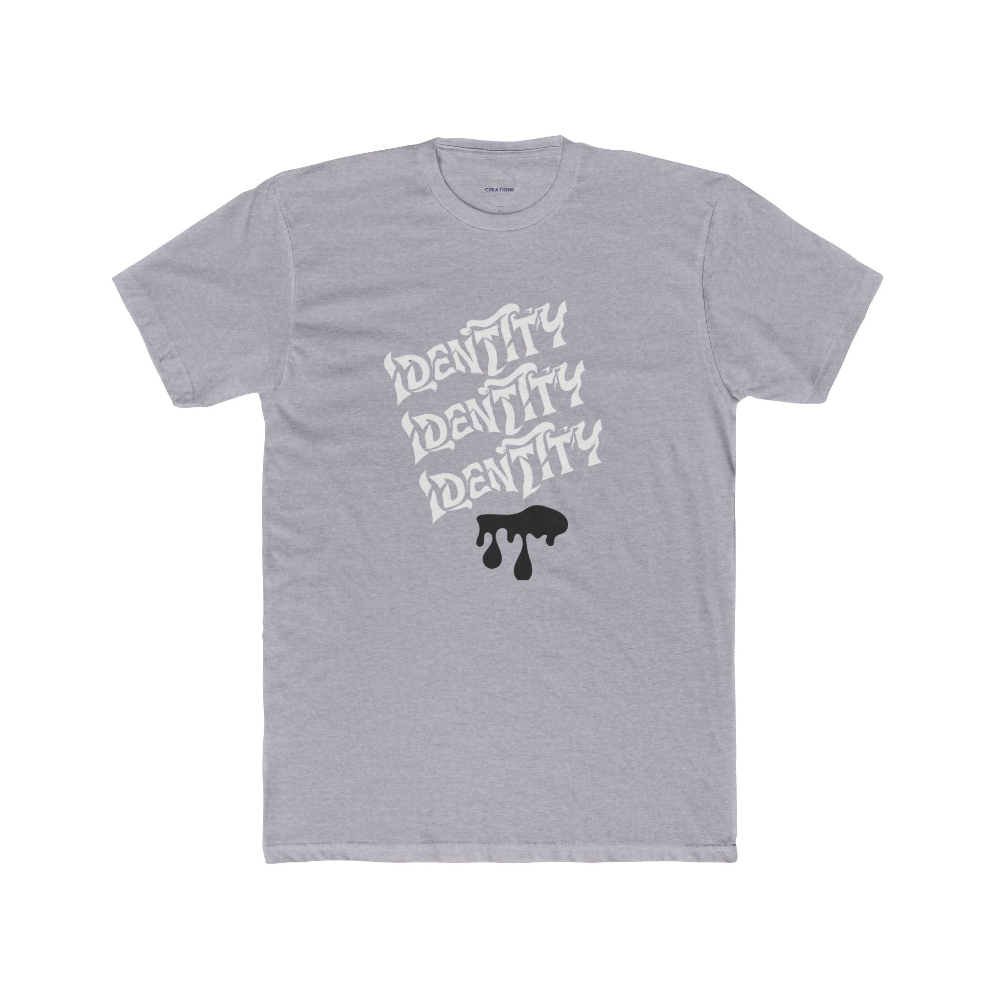 Identity Repeat Graphic Tee — Bold Streetwear T-Shirt