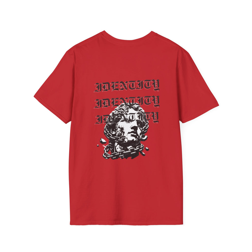 Minimal 'IDENTITY' Embroidered T-Shirt