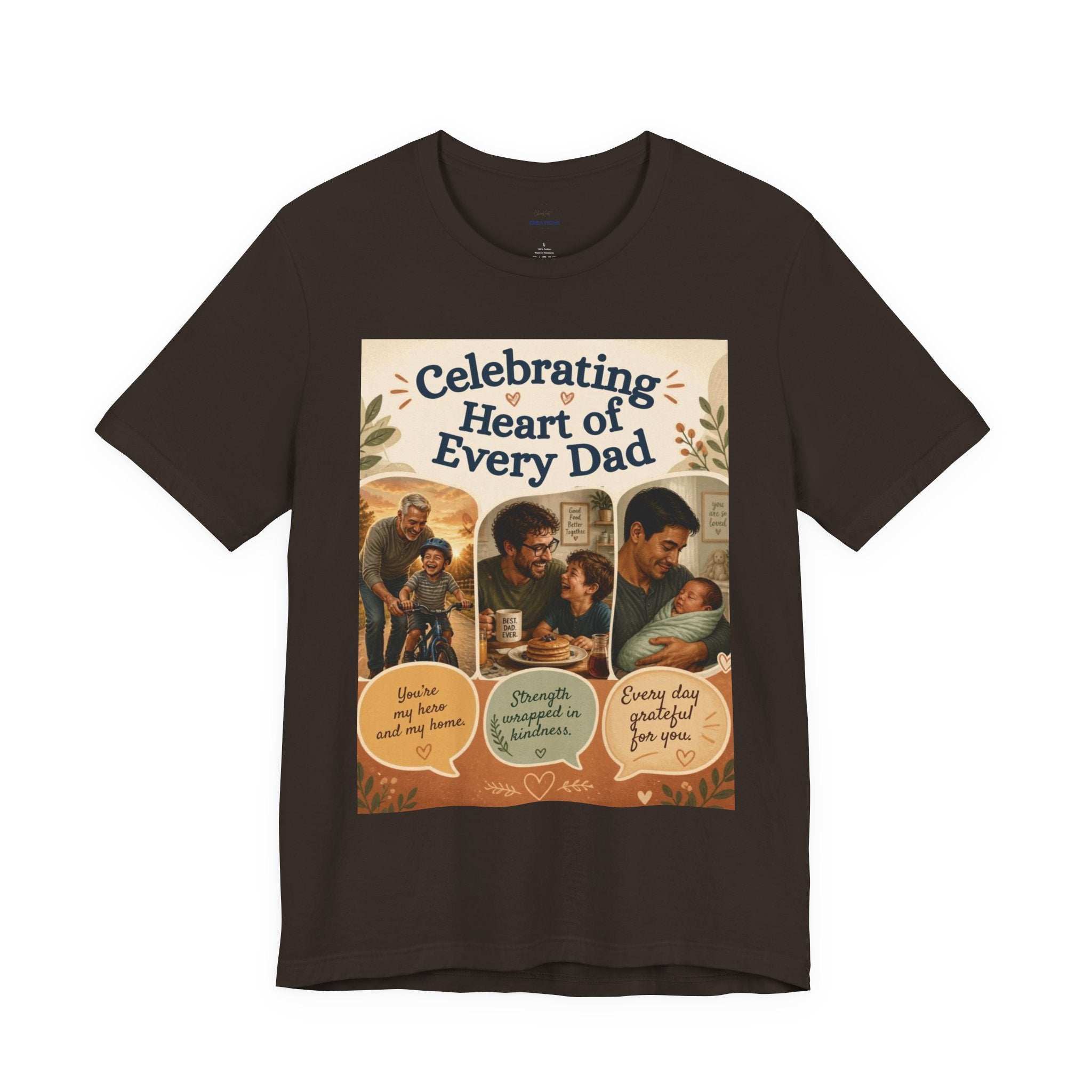 Father’s Day T‑Shirt—"Celebrating Heart of Every Dad"