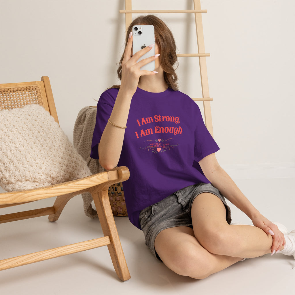 “I Am Strong, I Am Enough” Tee