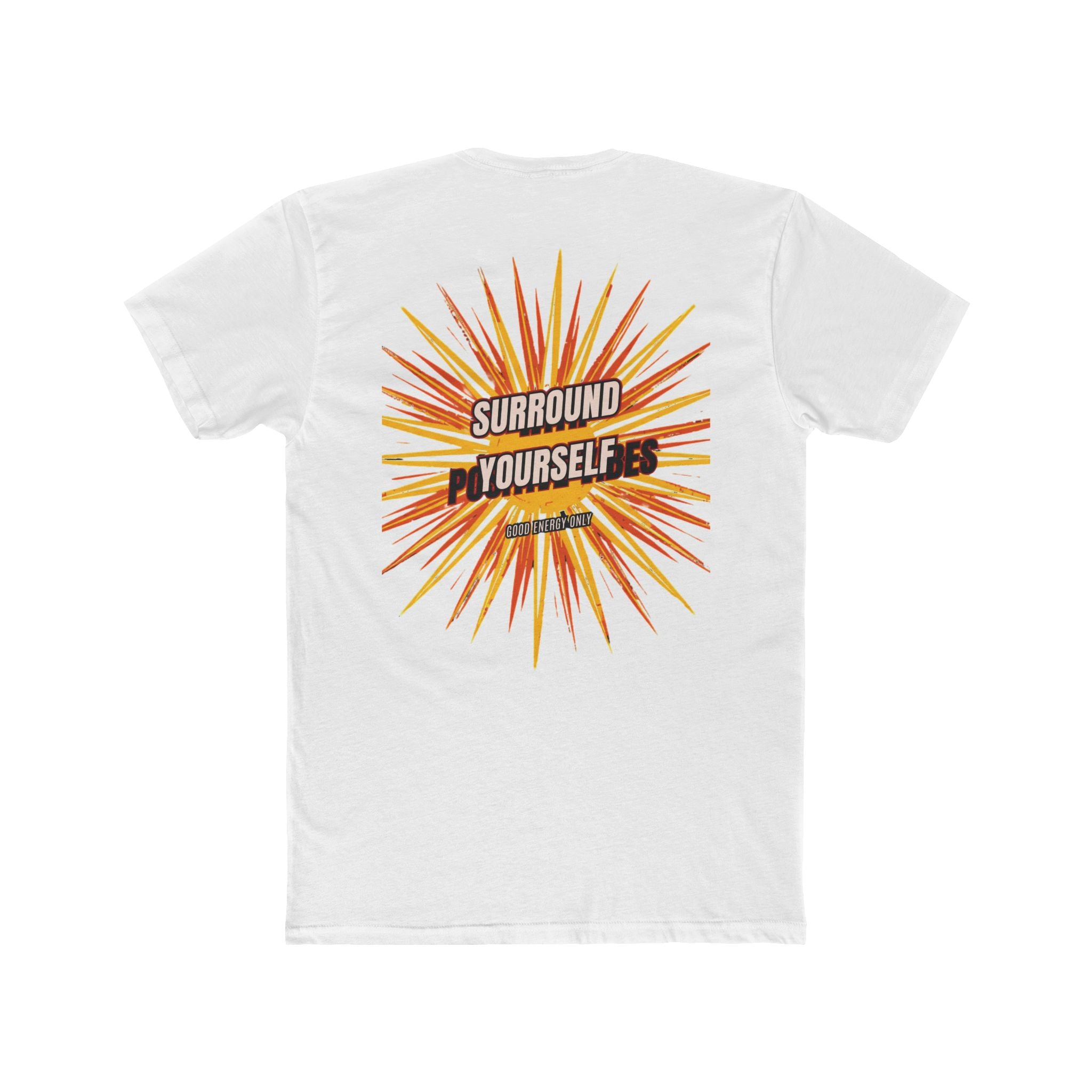 Retro Burst Graphic Cotton T-Shirt