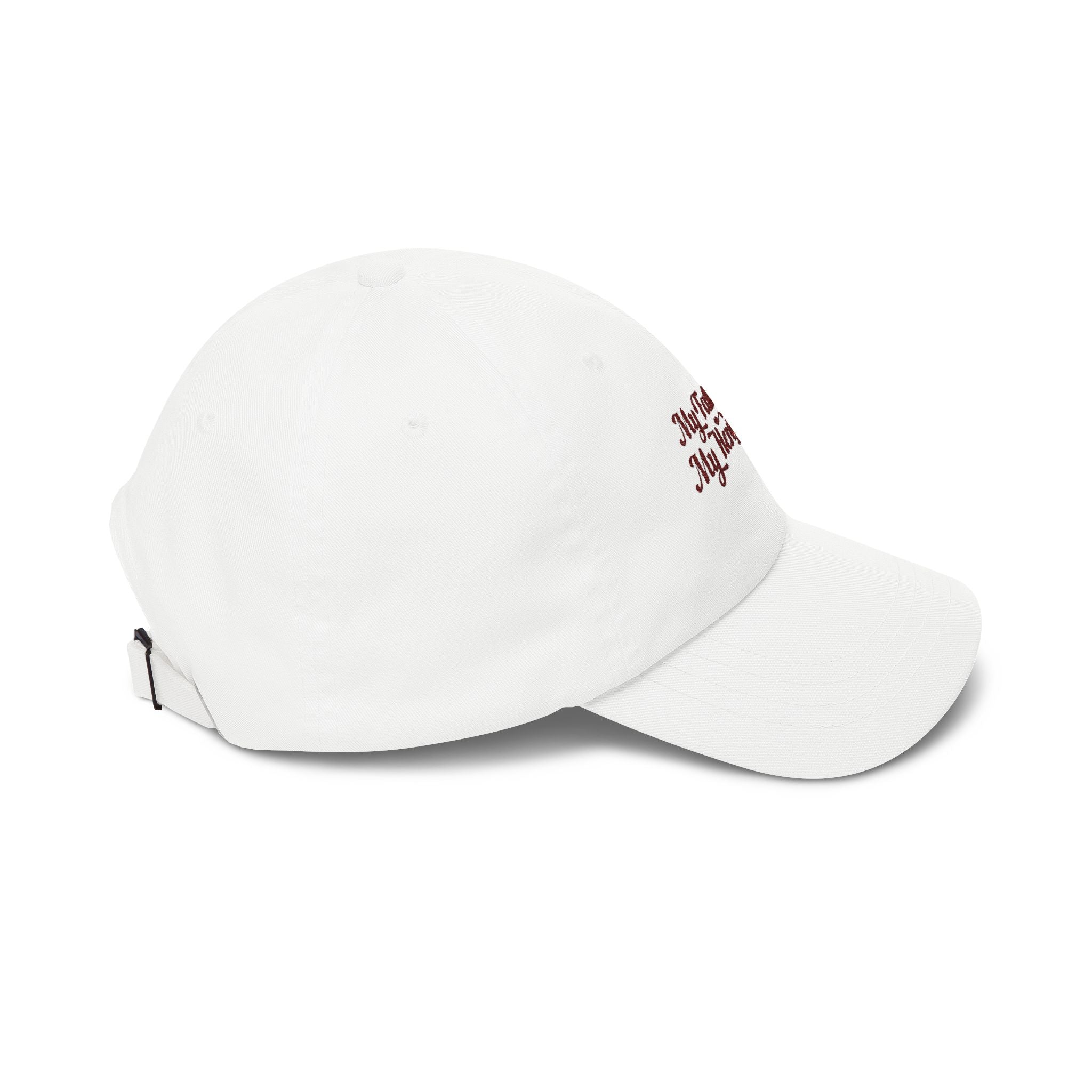 Dad Cap – "My Father's My Hero" Embroidered Baseball Hat