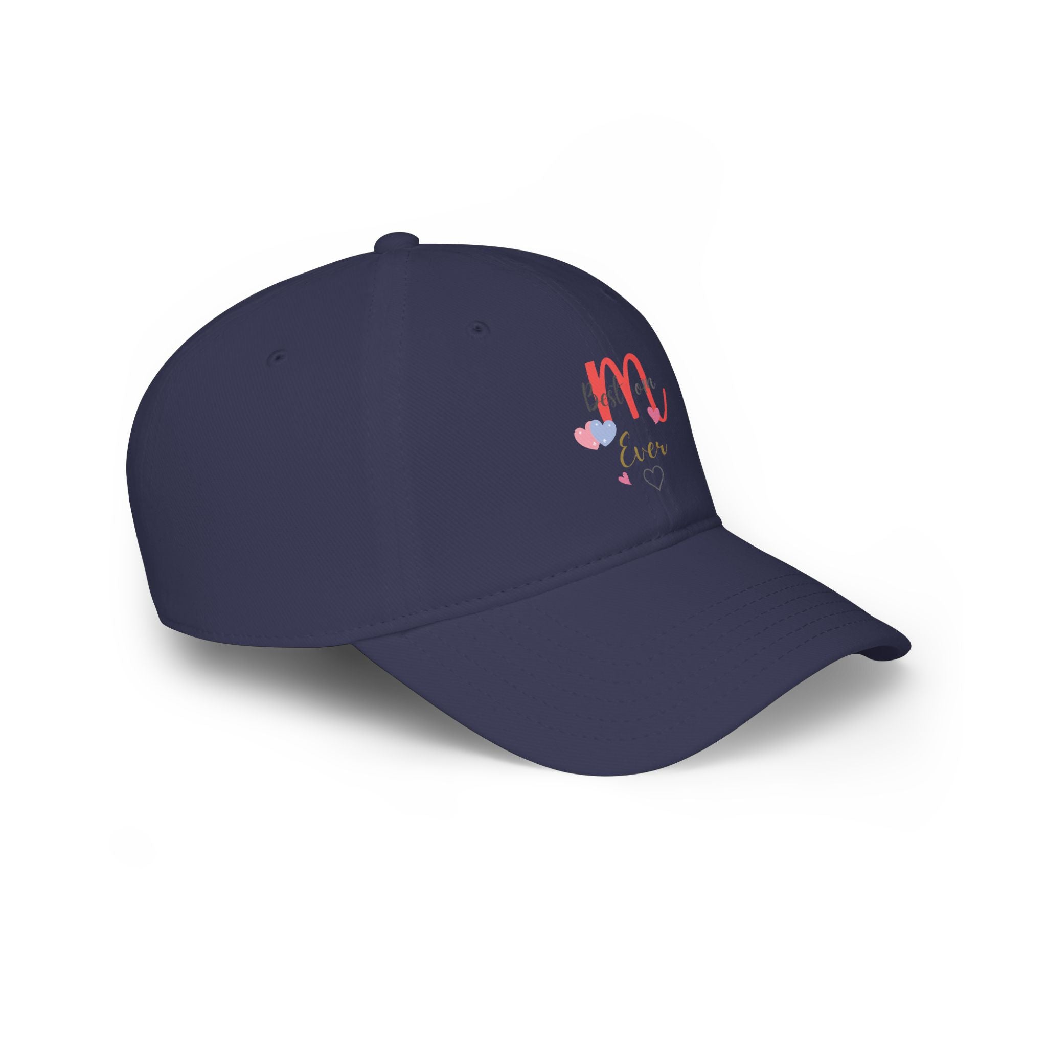 Embroidered 'M Ever' Heart Baseball Cap