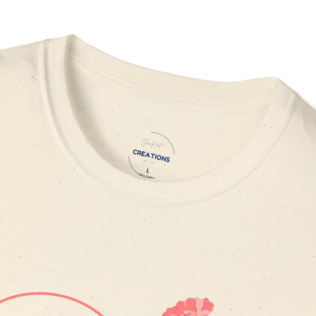 Mother's Day Floral Heart T-Shirt — "Happy Mother's Day"
