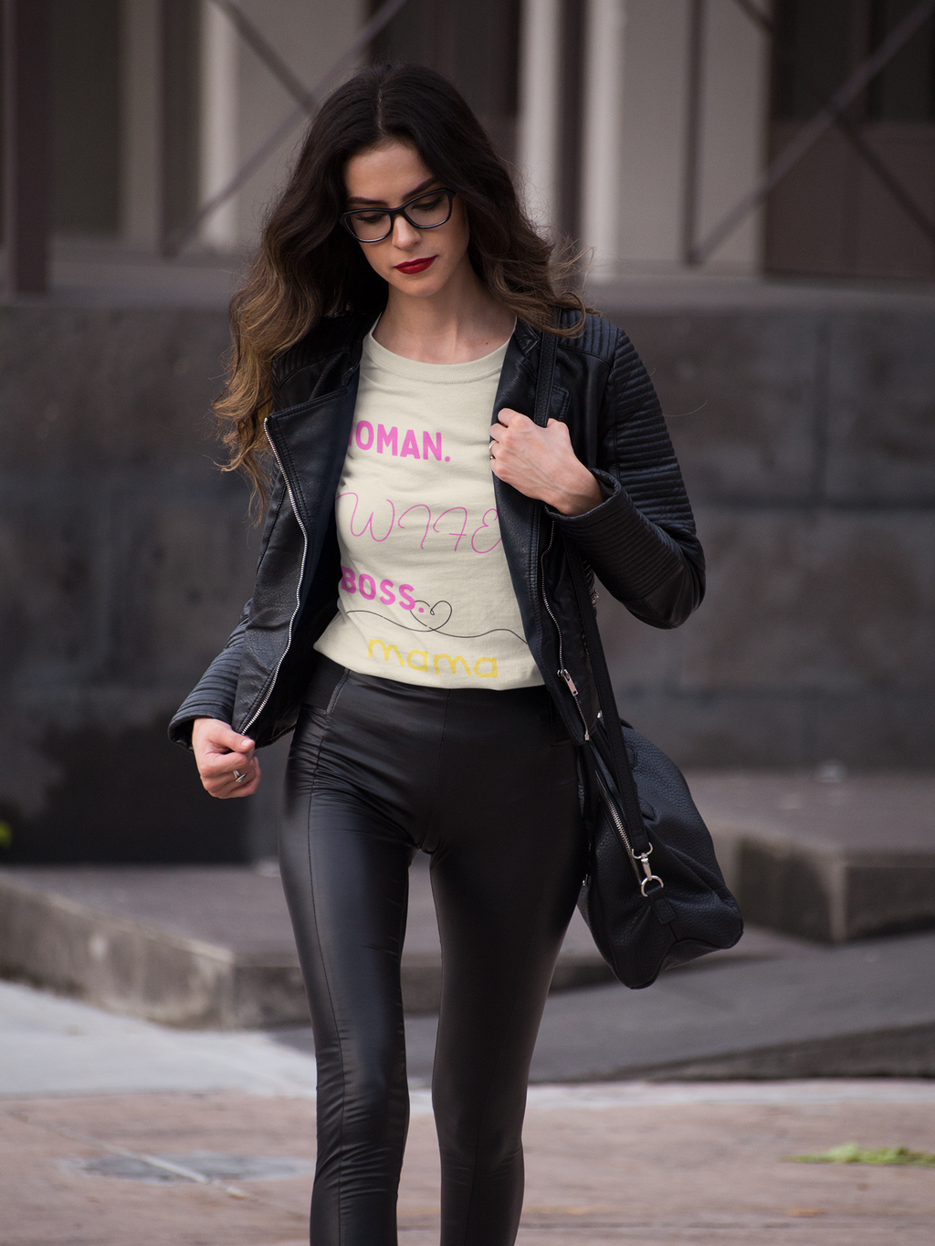Woman. Wife. Boss. Mama. Graphic Tee