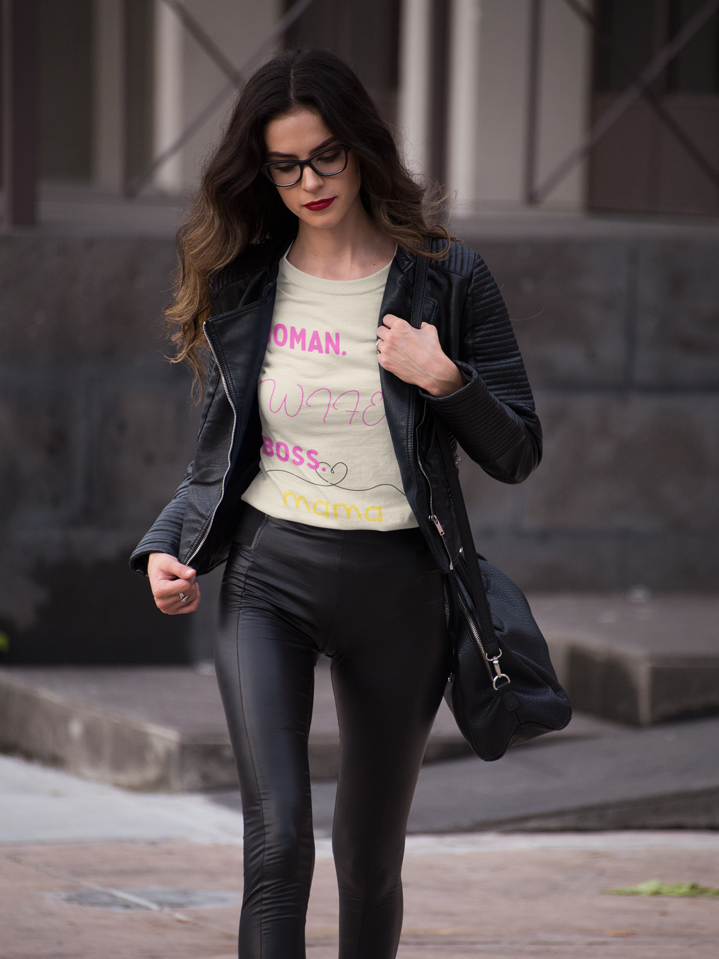 Woman. Wife. Boss. Mama. Graphic Tee