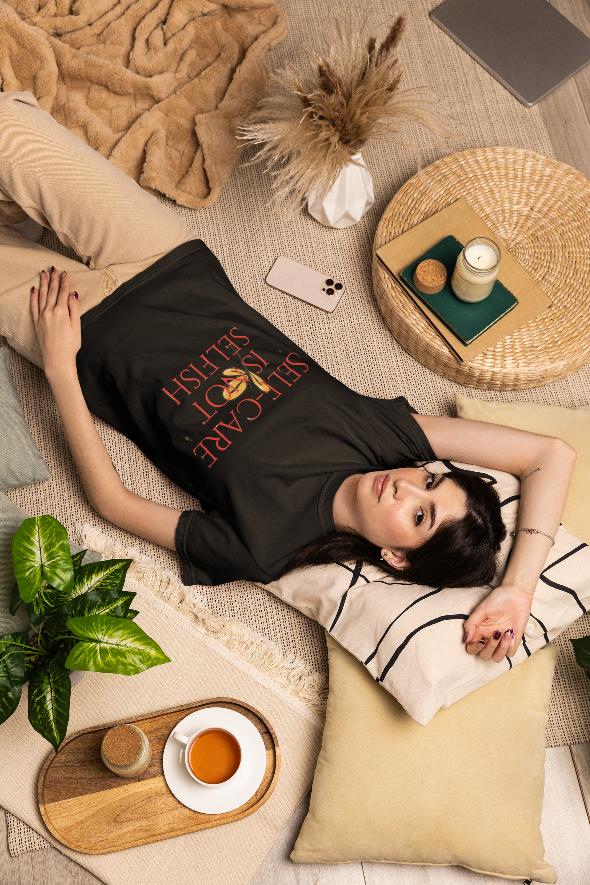 Self-Care Is Not Selfish Tee