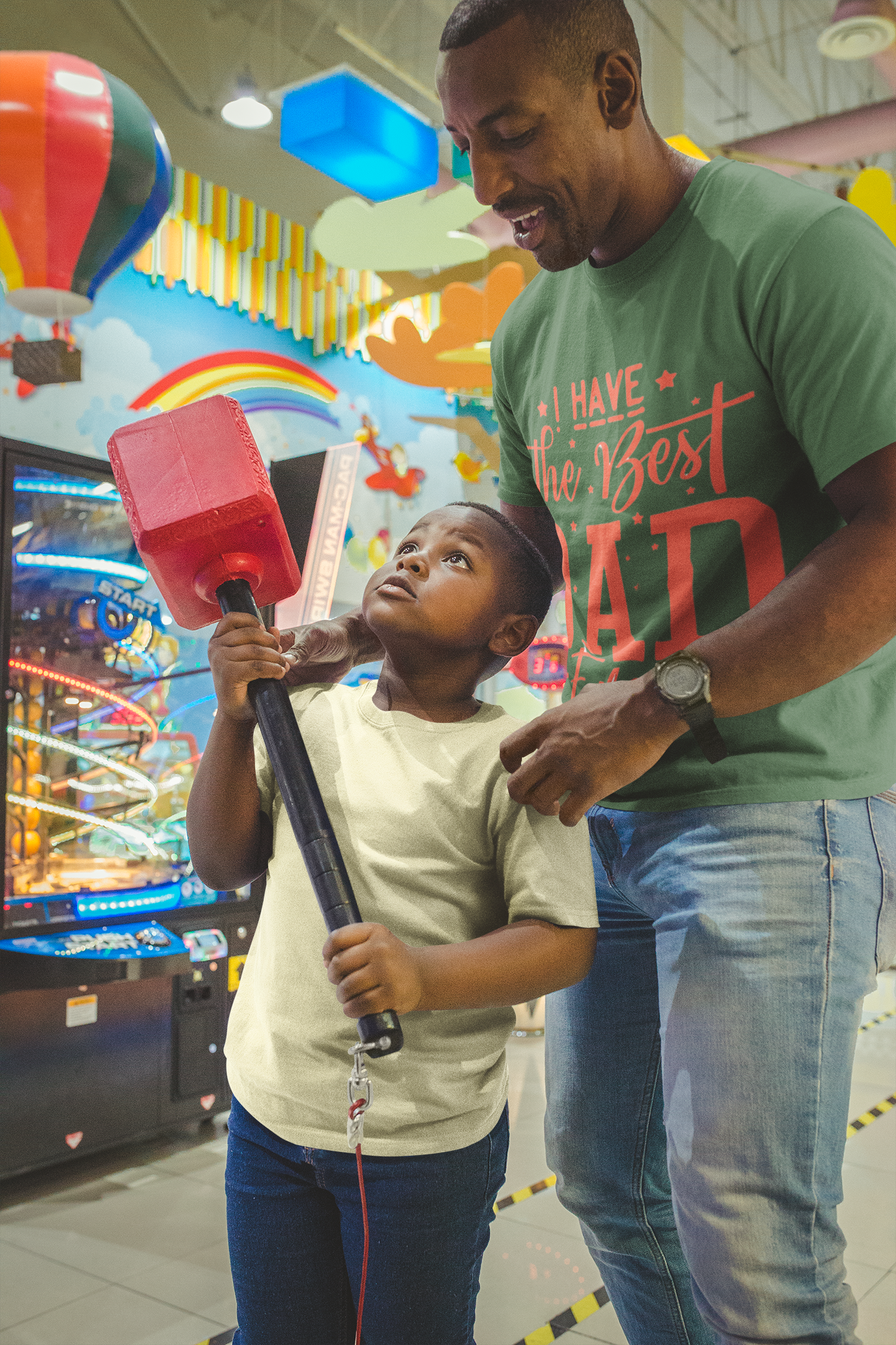 Father's Day Tee - "I Have The Best Dad Ever" Graphic T-Shirt