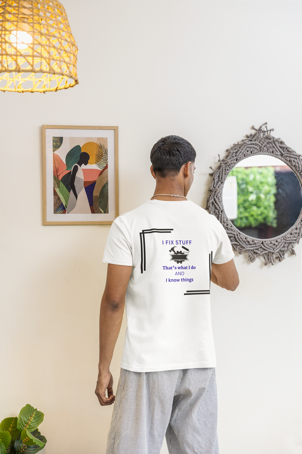 I Fix Stuff T-Shirt — 'That's What I Do and I Know Things' Fixer Tee
